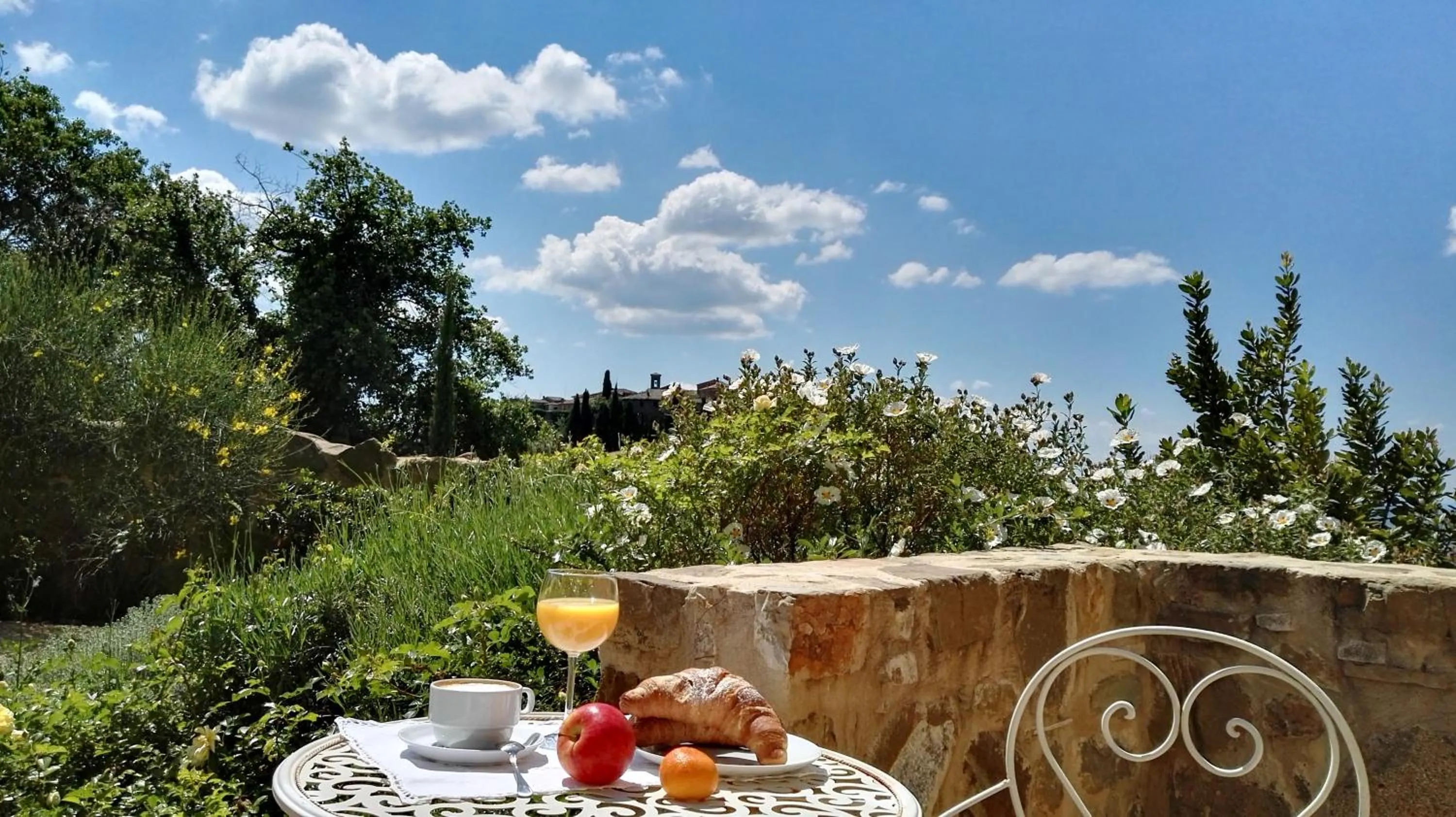 Garden in Castel Brunello