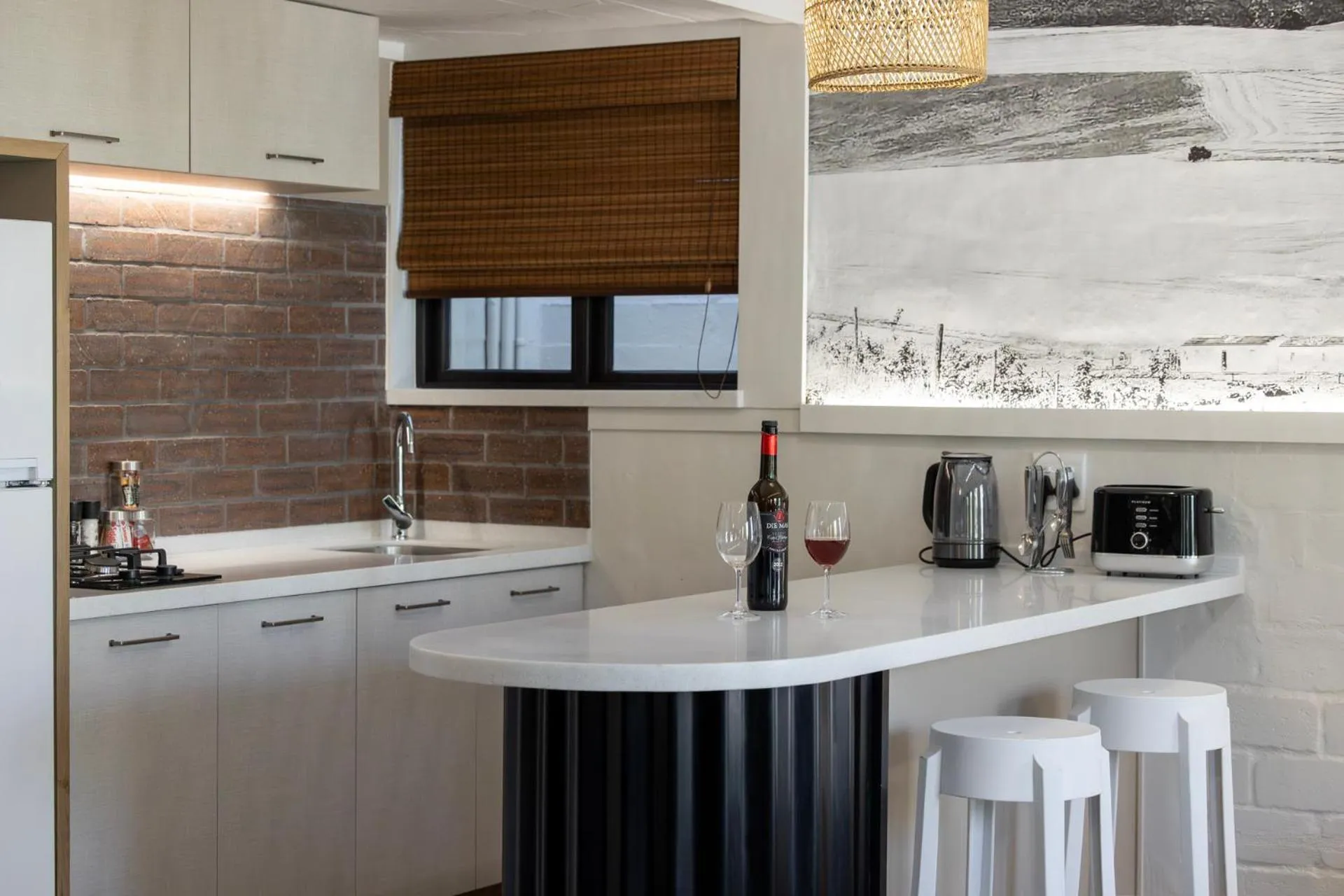 Kitchen or kitchenette in Hornbill House Self Catering Accommodation