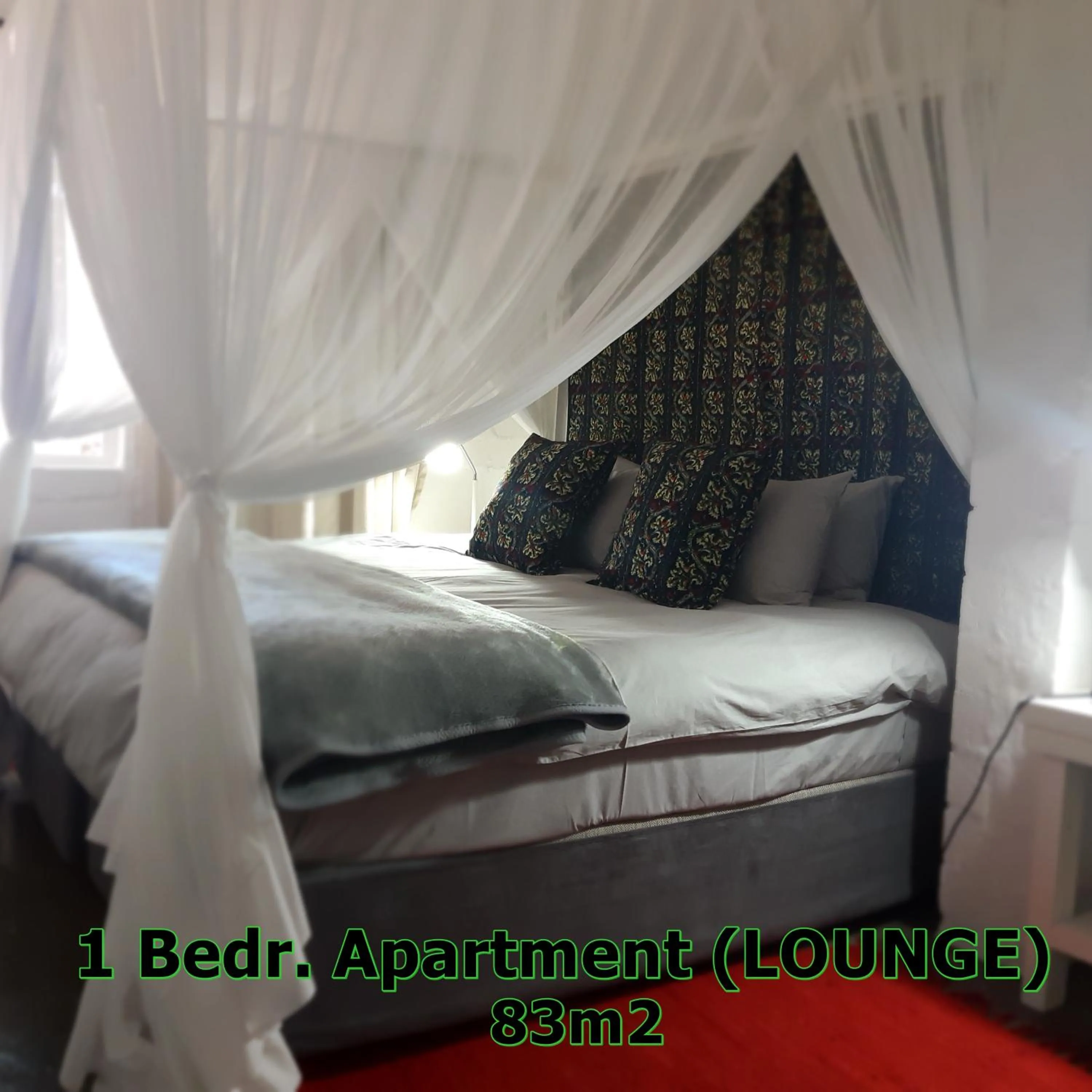 Bed in Hornbill House Self Catering Accommodation