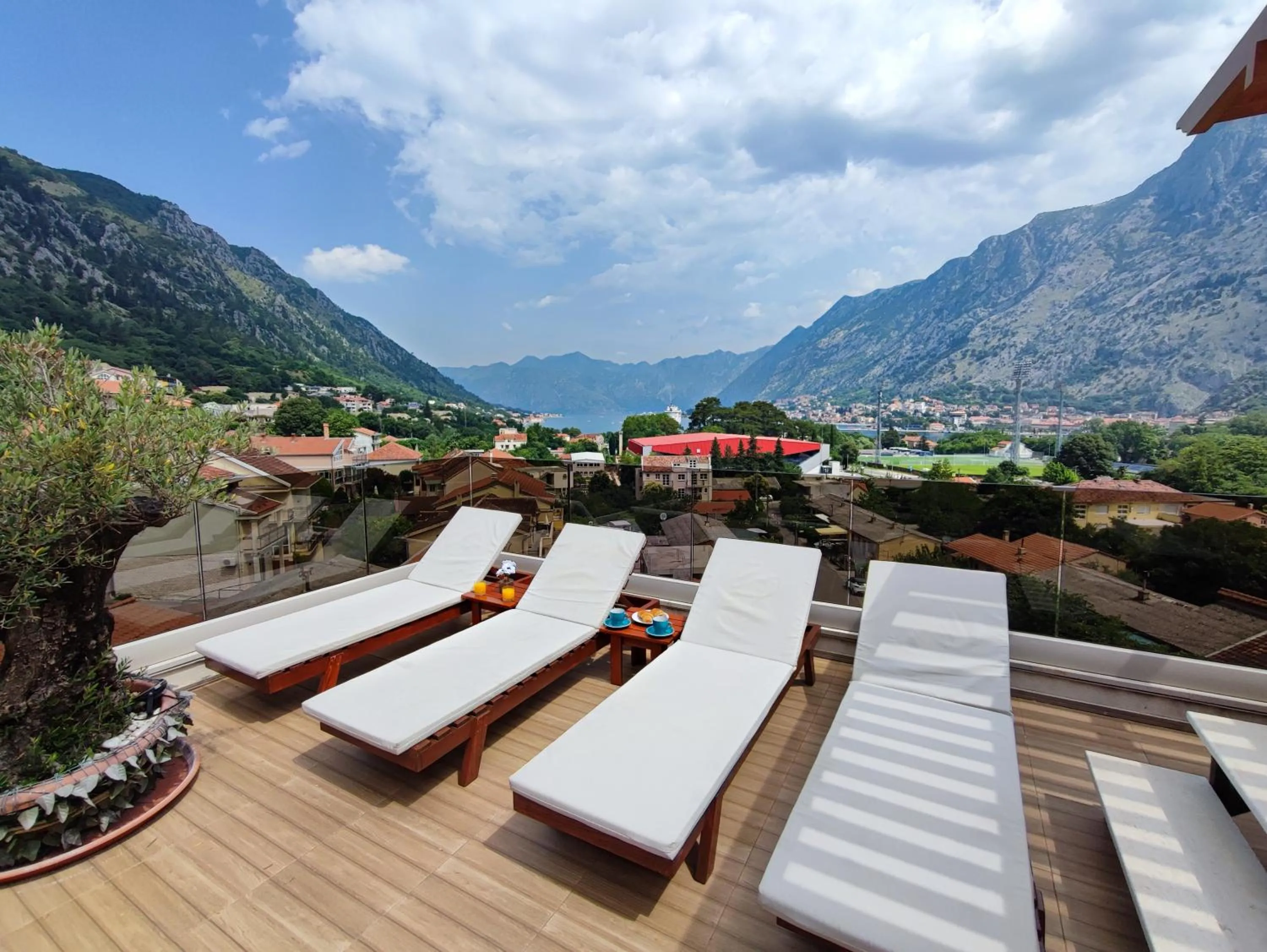 sunbed in Villa Vista Real