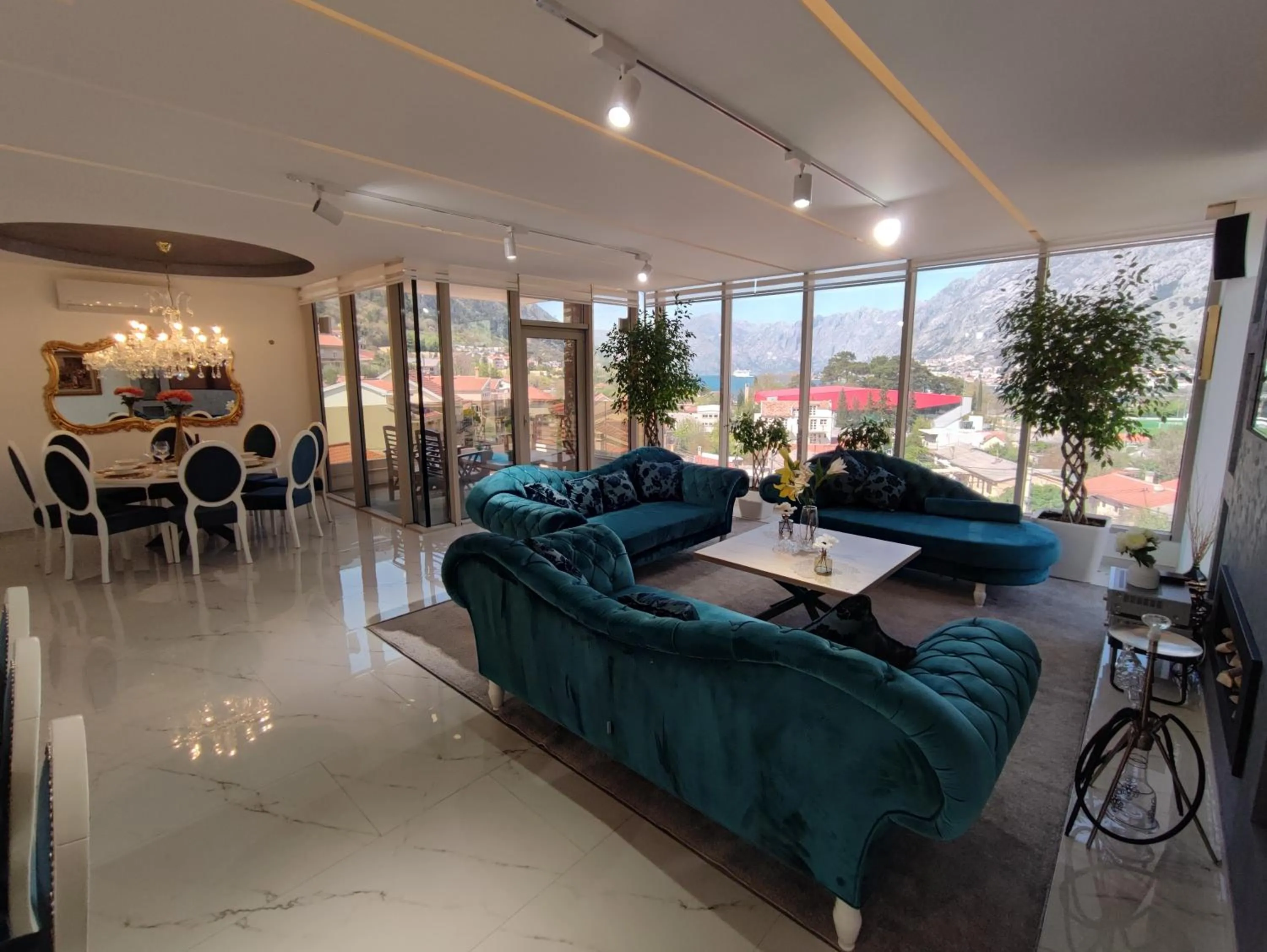 Living room in Villa Vista Real