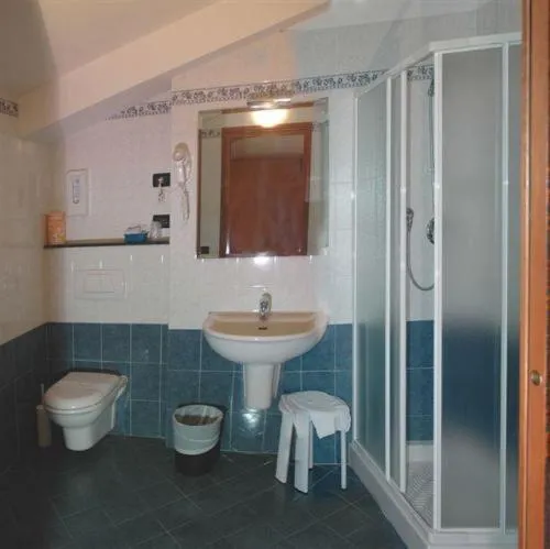 Bathroom in Hotel Stazione