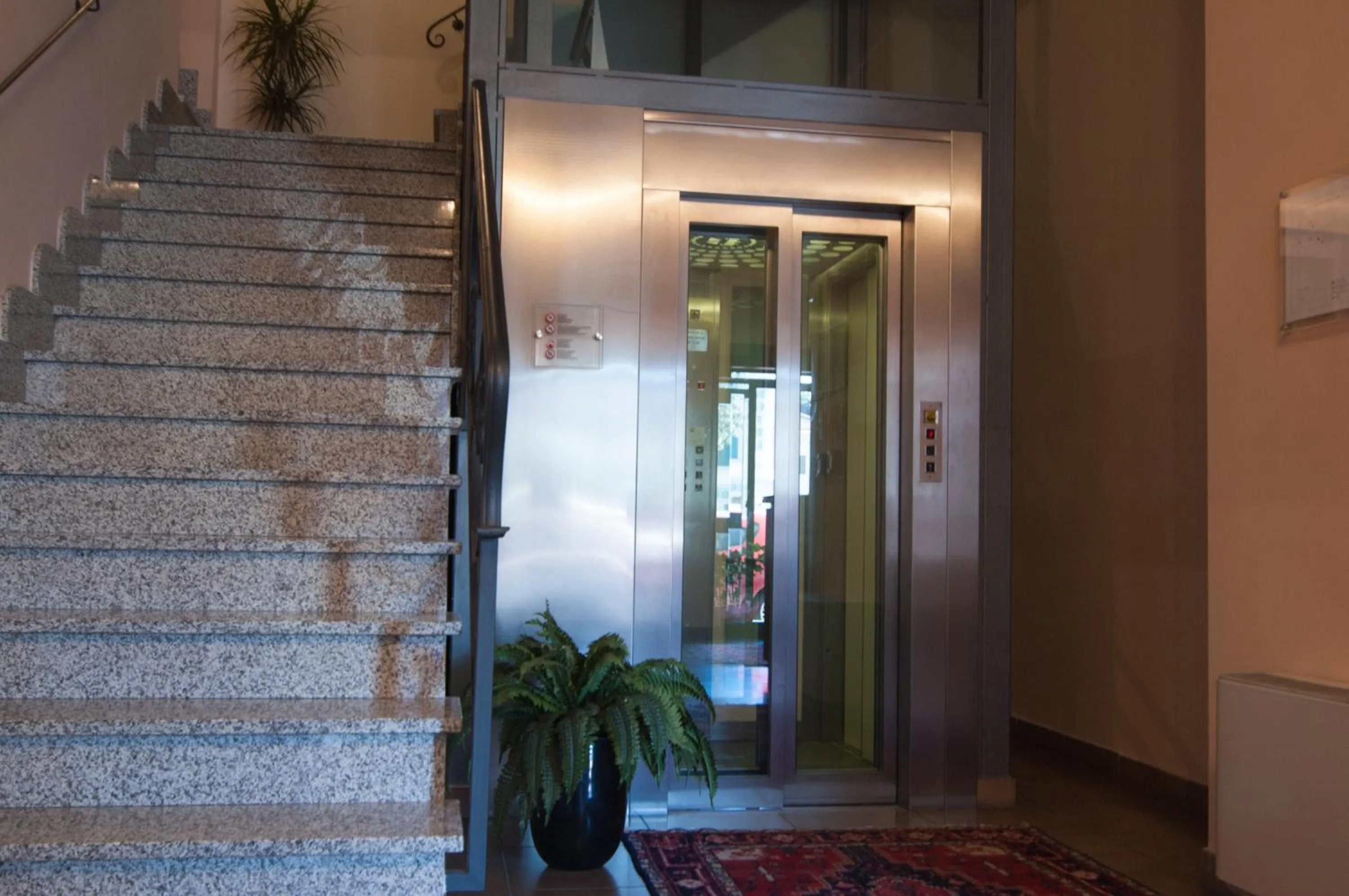 Lobby or reception in Hotel Stazione