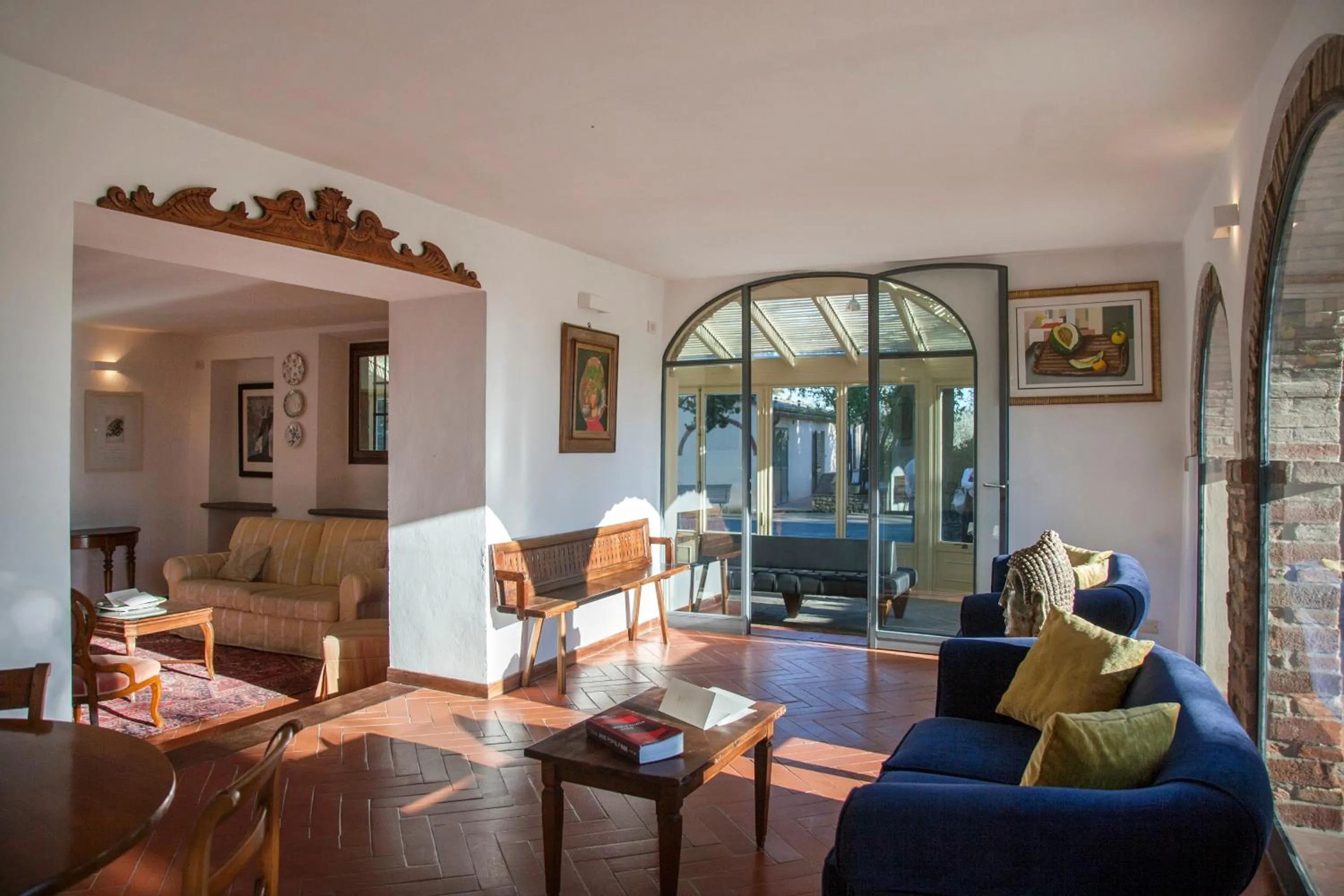 Living room in Villa I Barronci Resort & Spa