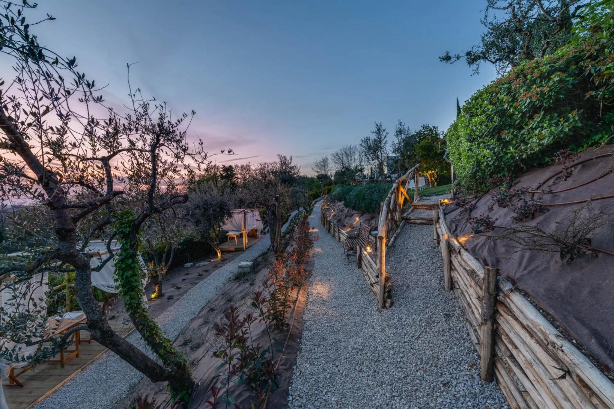 Garden in Villa I Barronci Resort & Spa