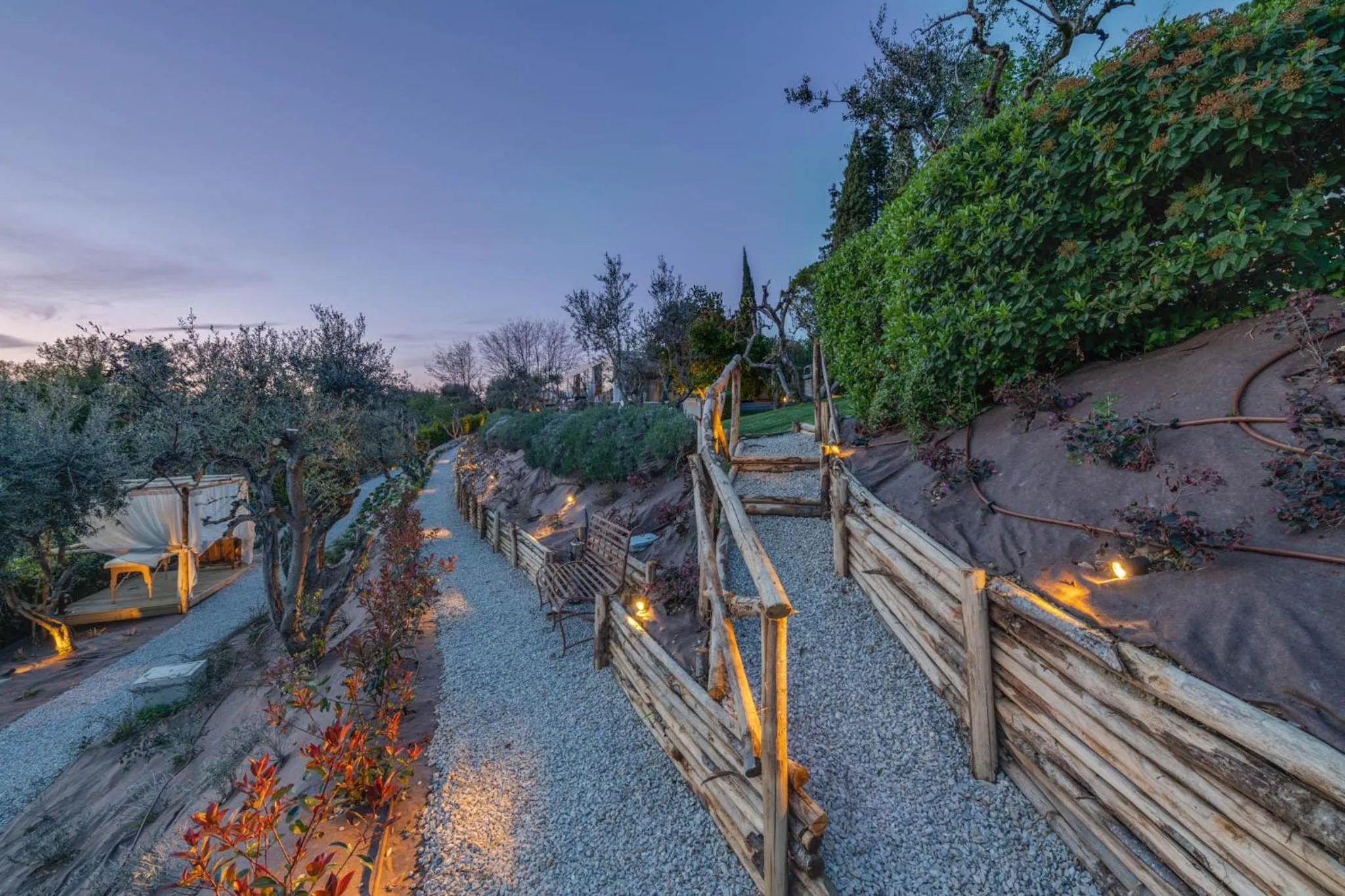 Garden in Villa I Barronci Resort & Spa