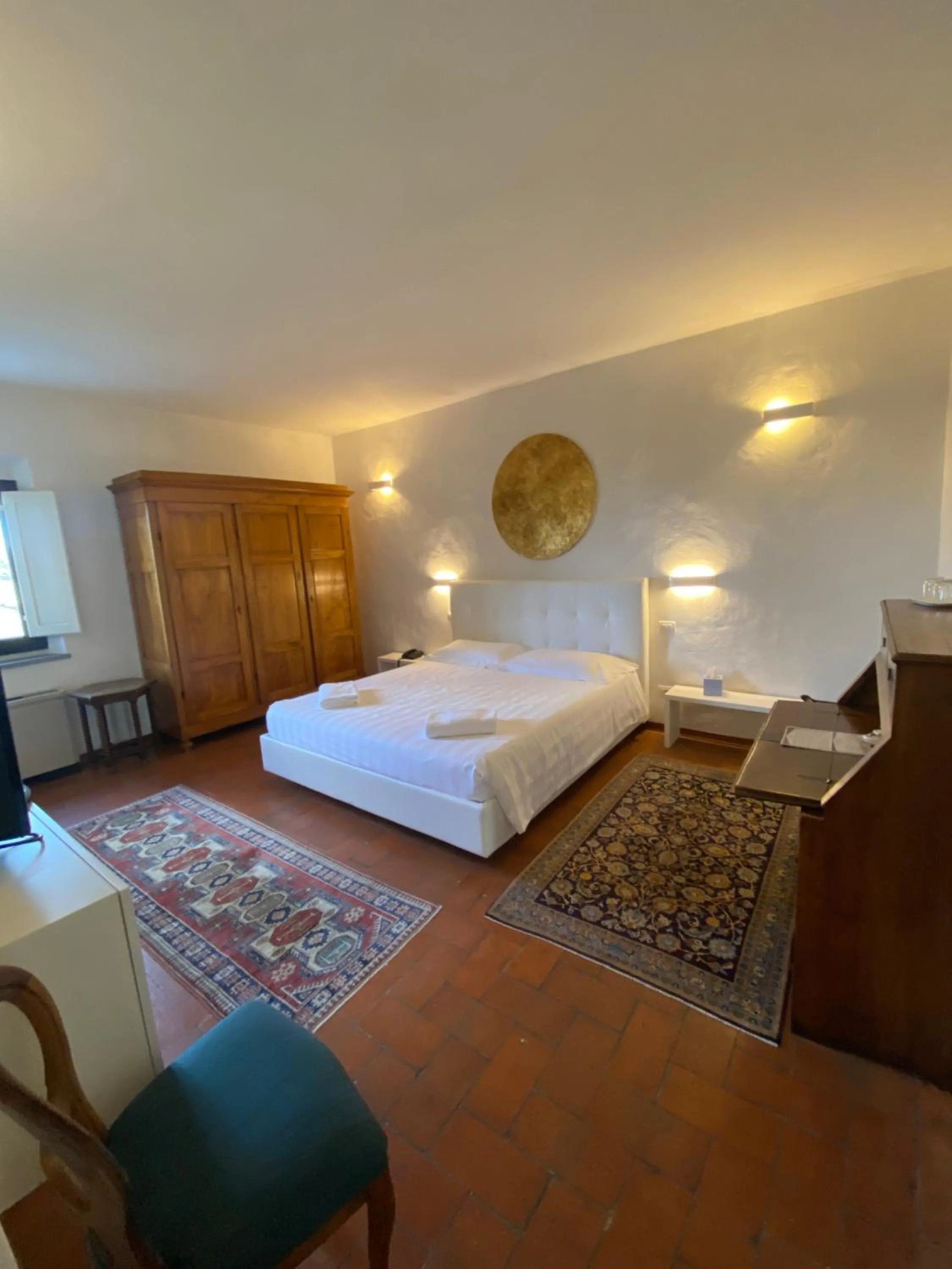 Bedroom, Bed in Villa I Barronci Resort & Spa