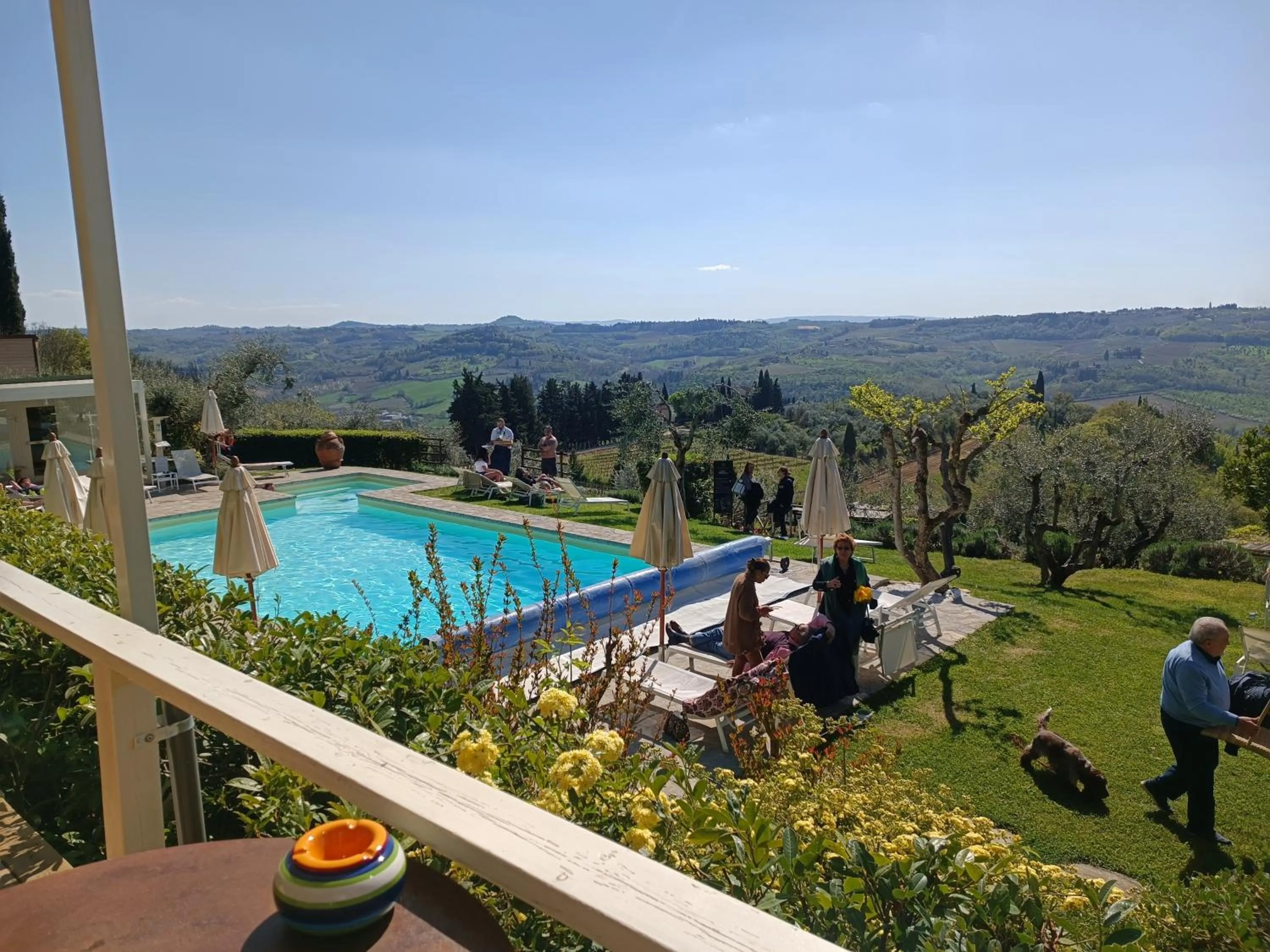 Swimming pool in Villa I Barronci Resort & Spa