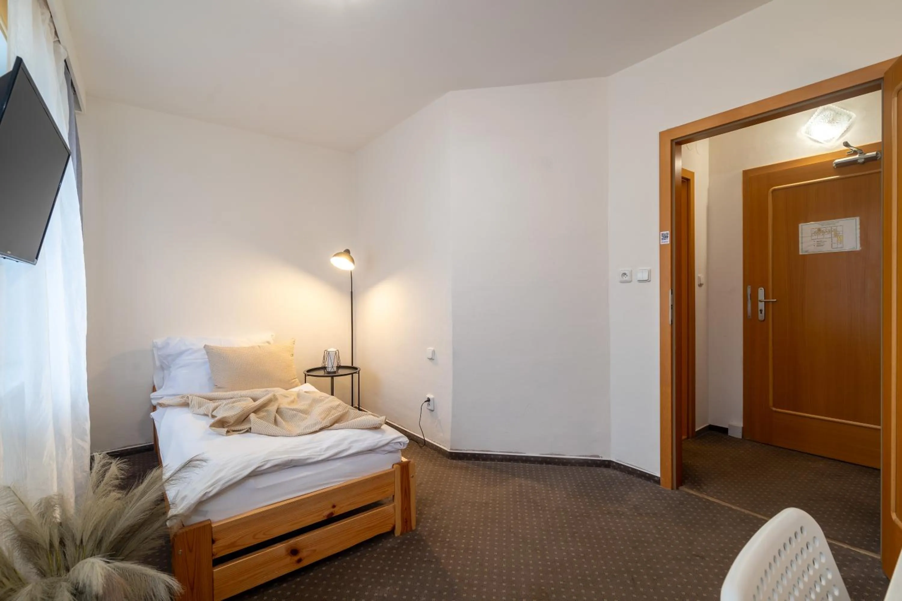 Bed in Hotel Garni Orlova