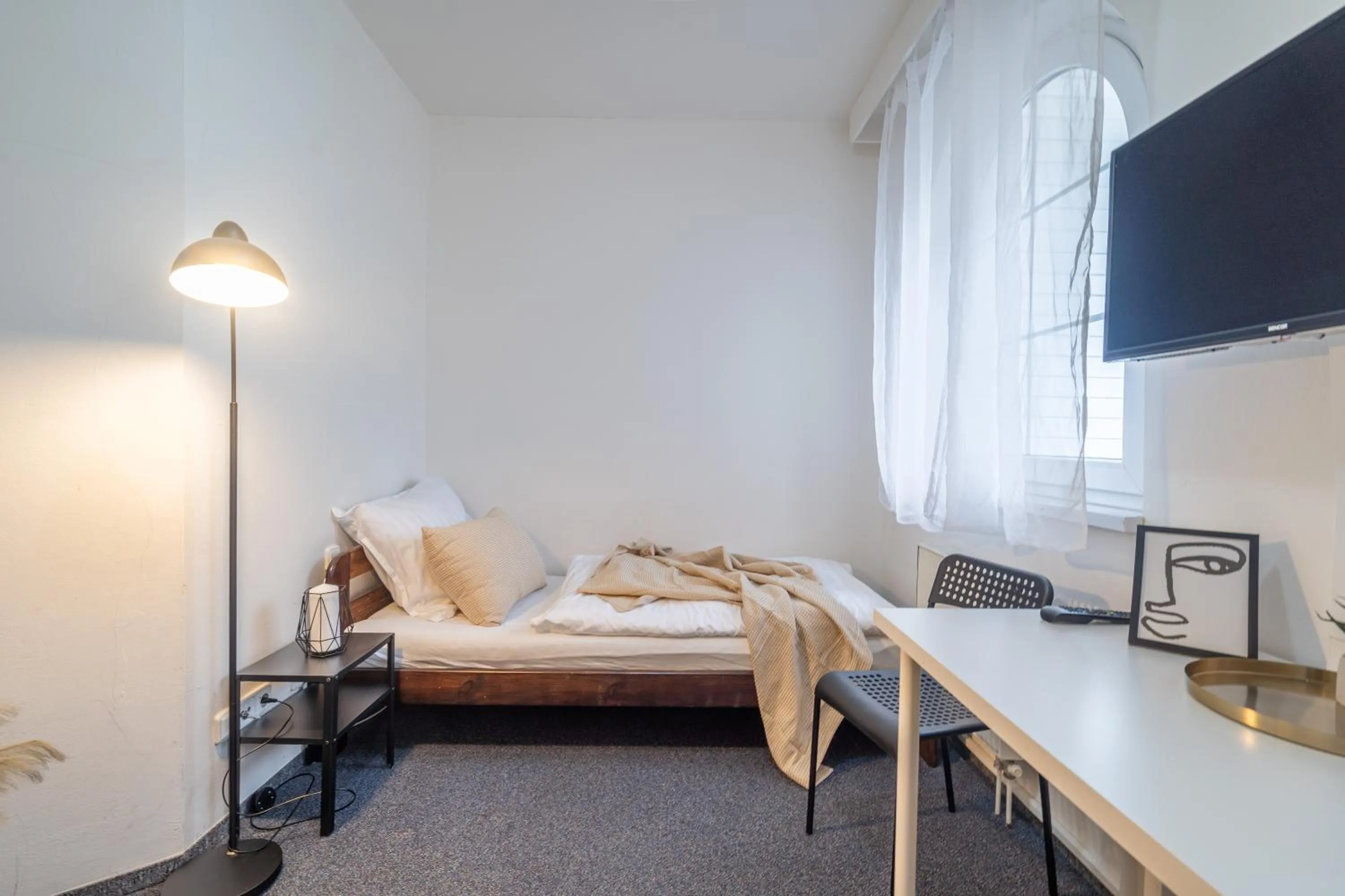 Bed in Hotel Garni Orlova