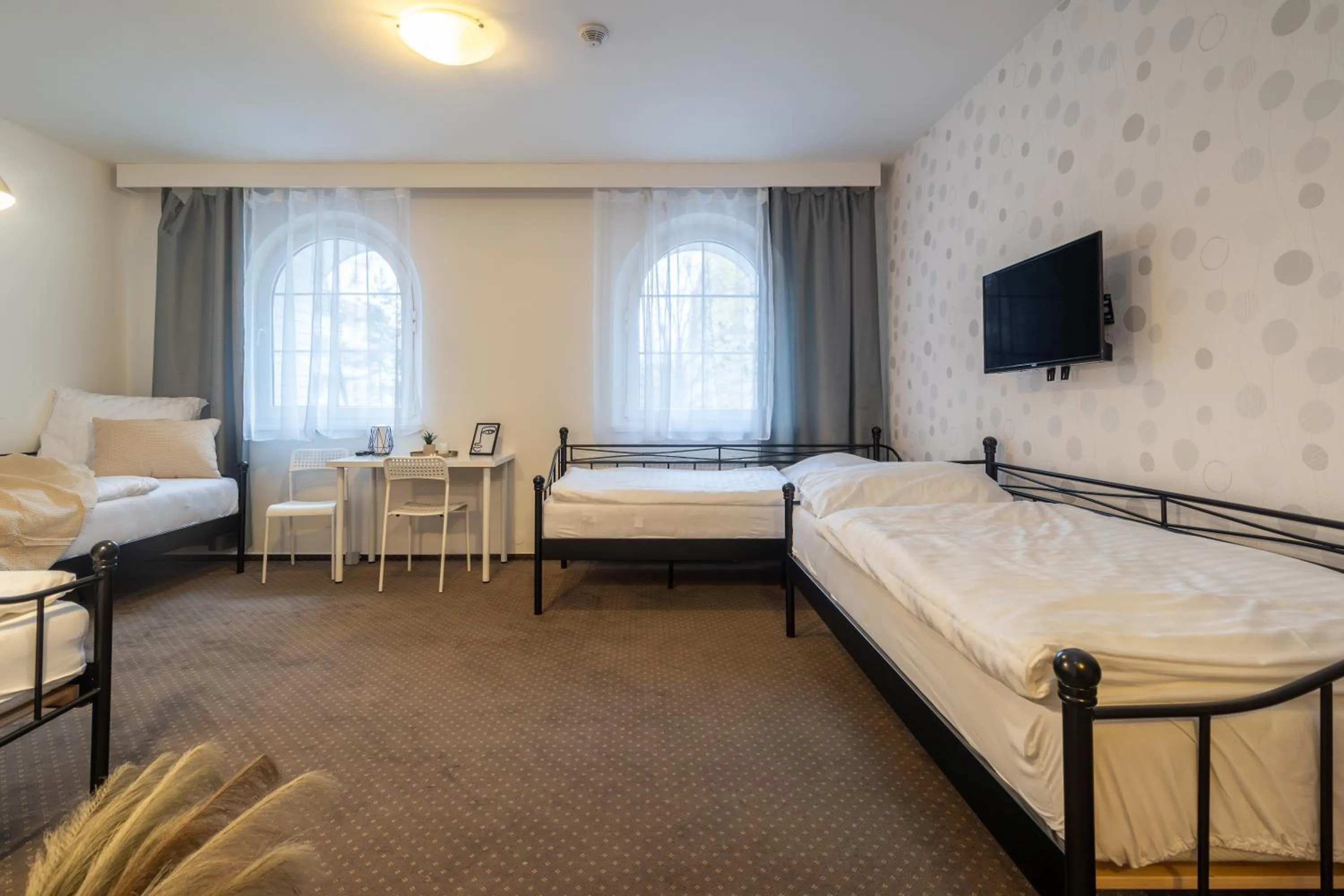 Bed in Hotel Garni Orlova