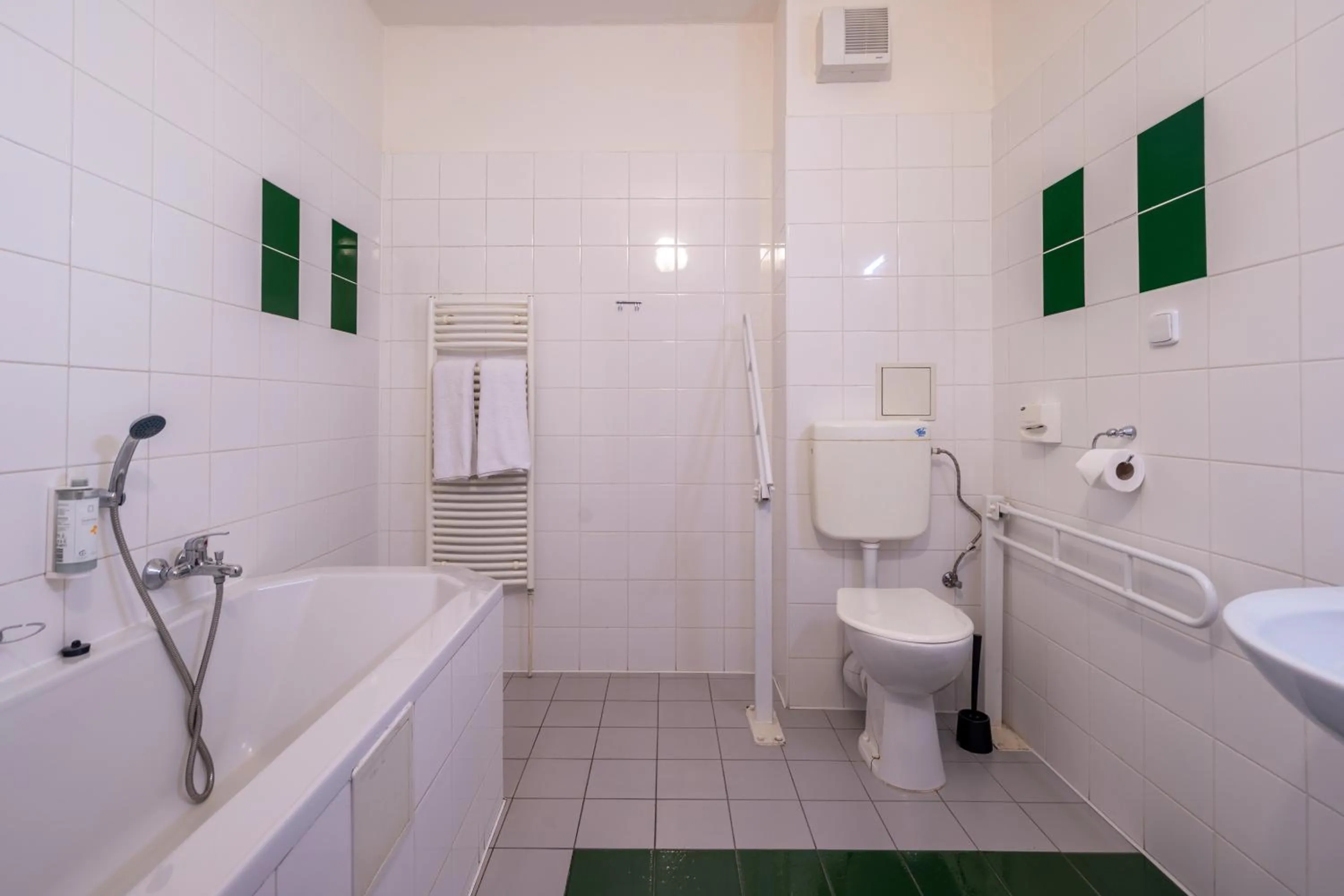 Toilet in Hotel Garni Orlova