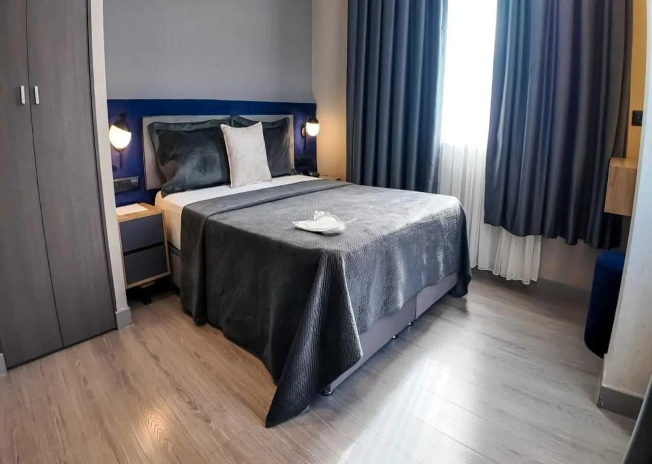 Bed in Star of İstanbul Residence