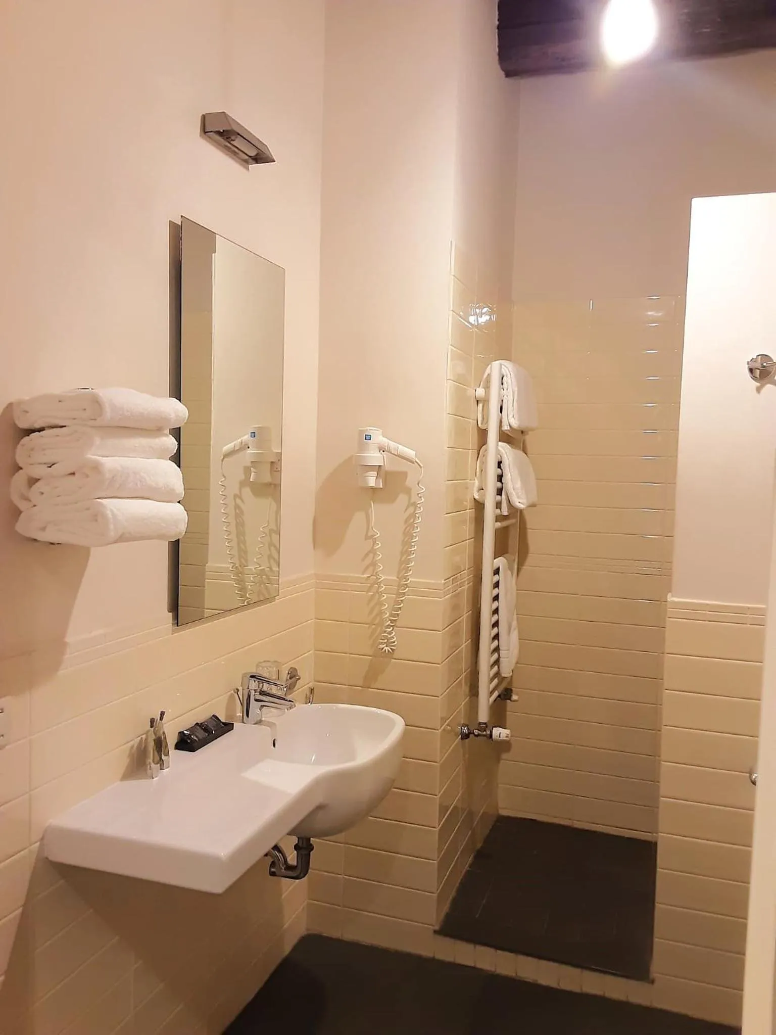 Shower in Hotel Antico Podere Propano