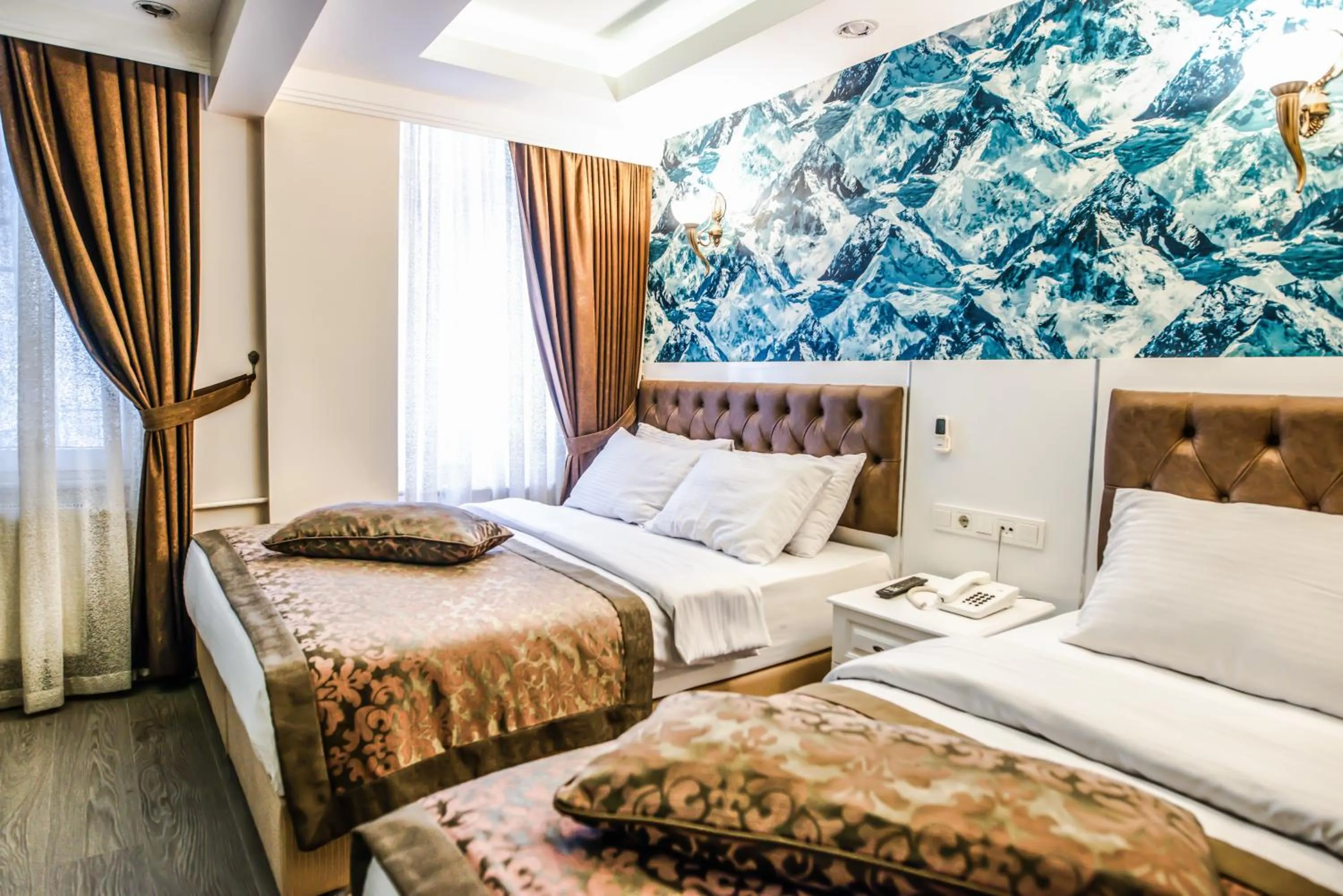 Bed in Lazz City Hotel