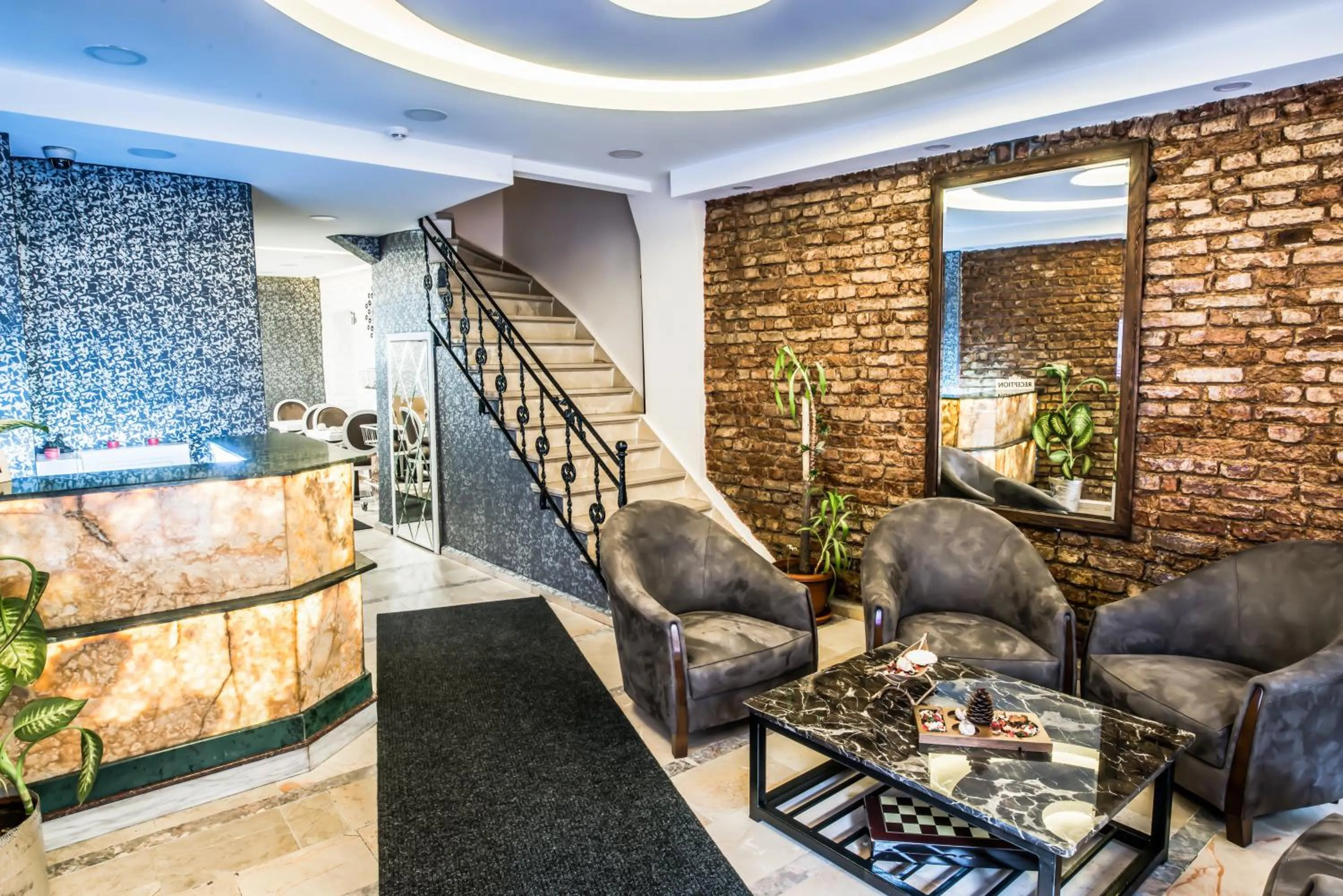 Lobby or reception in Lazz City Hotel