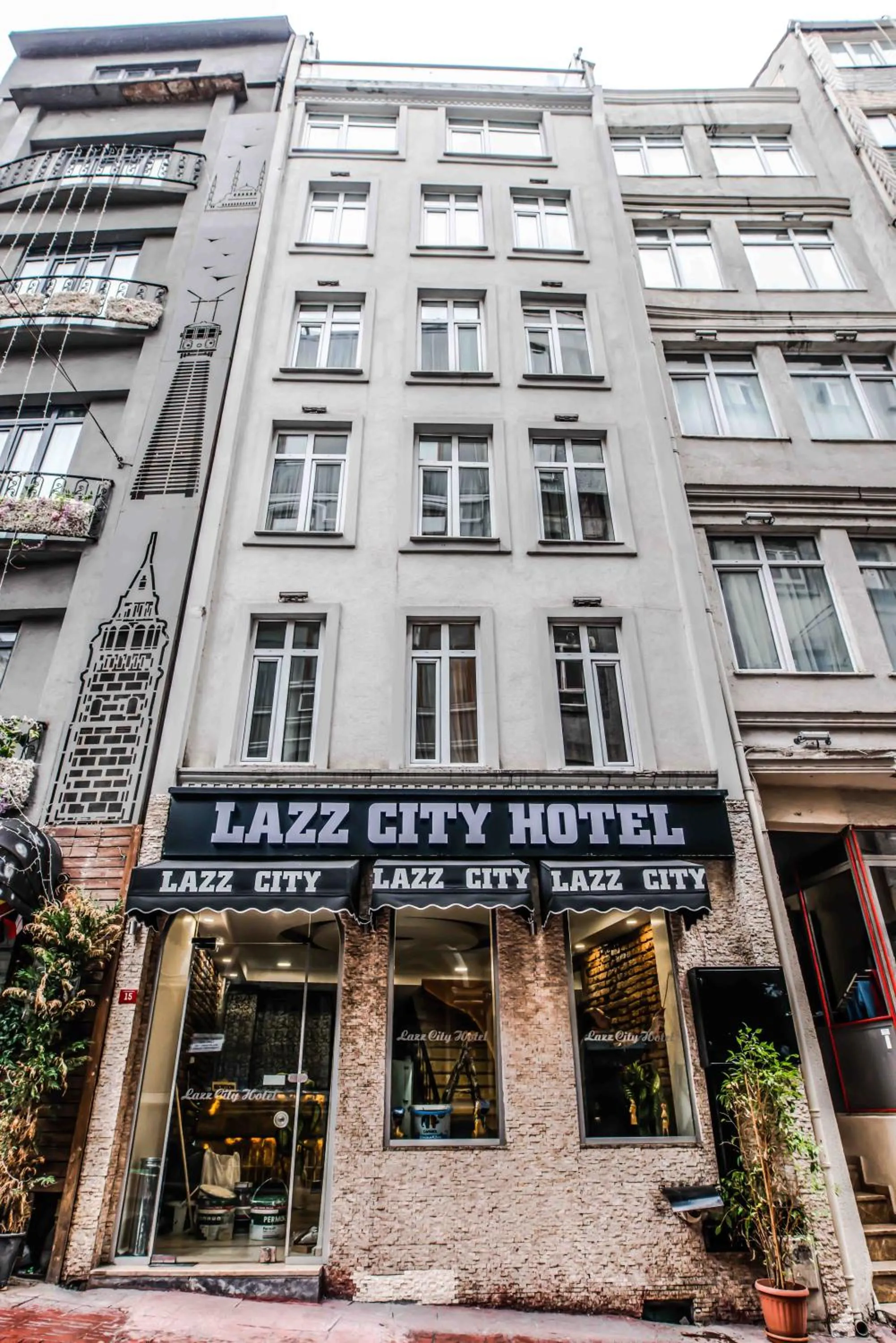Property building in Lazz City Hotel