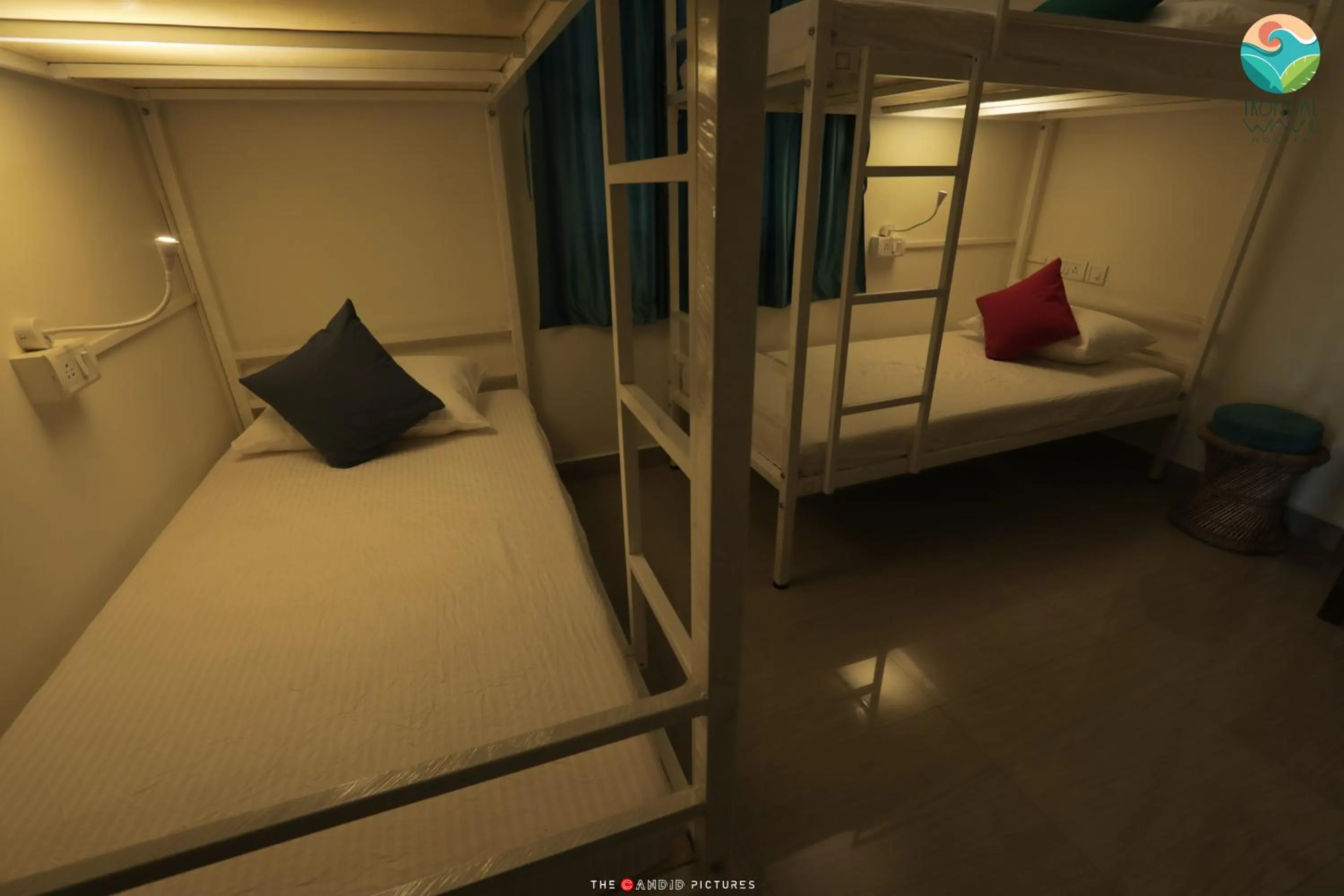 bunk bed, Bed in Tropical Wave Hostel Morjim Goa