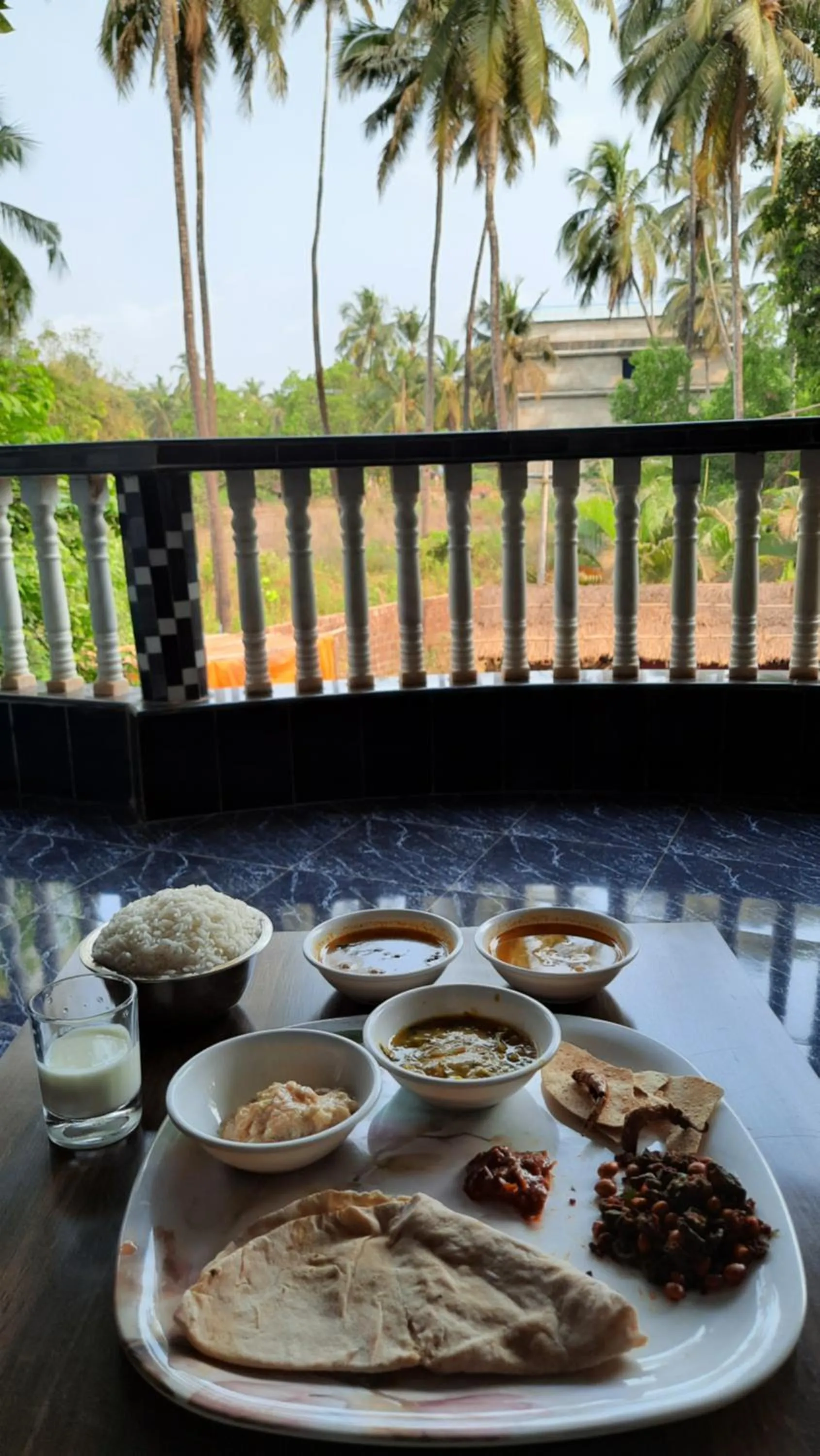 Food in Tropical Wave Hostel Morjim Goa