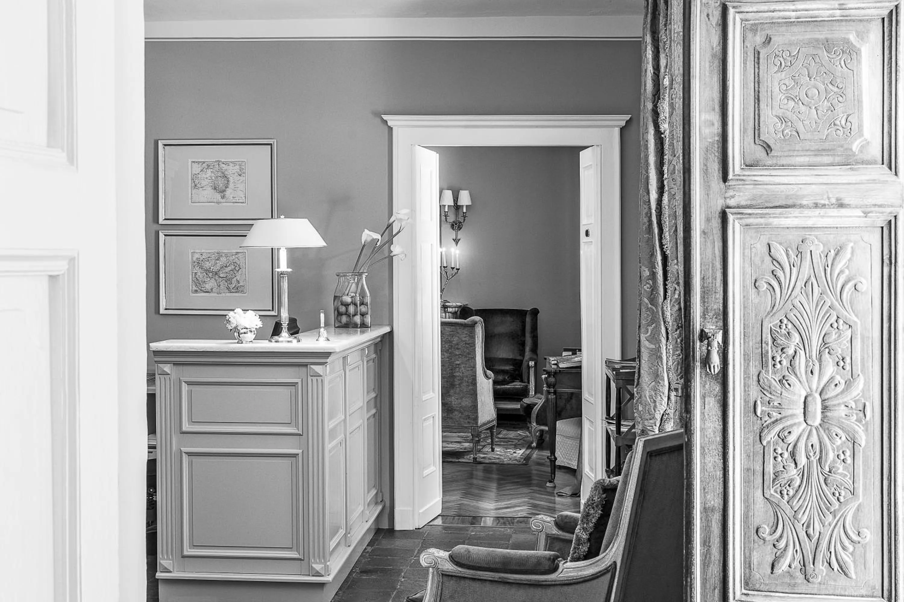 Lobby or reception in Corte Gondina Boutique Hotel