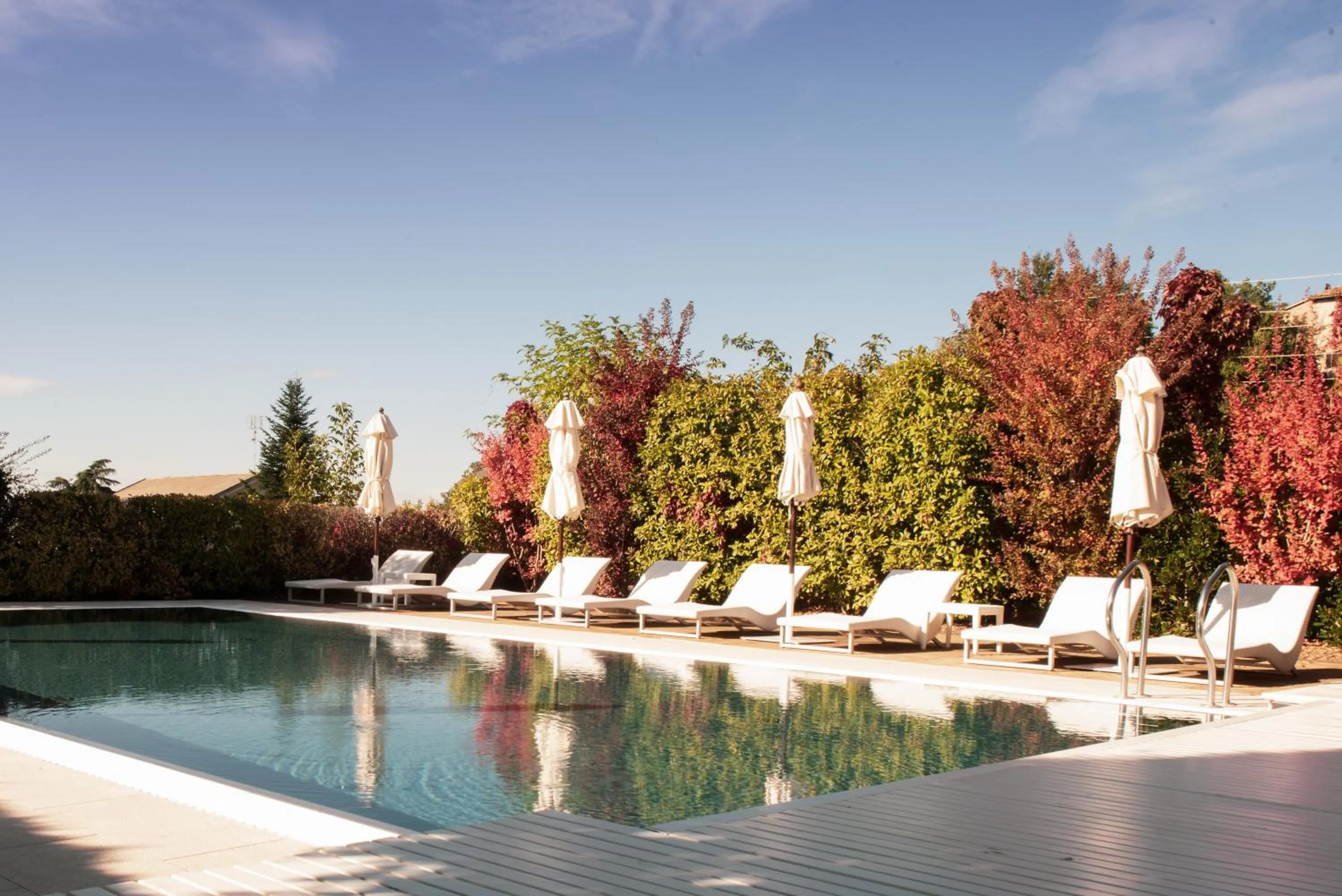 Swimming pool in Corte Gondina Boutique Hotel
