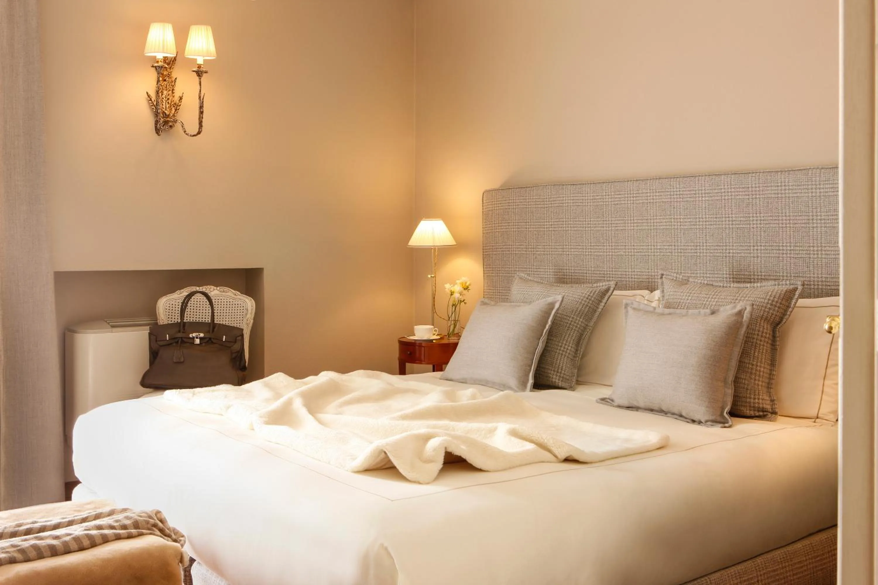 Bedroom, Bed in Corte Gondina Boutique Hotel