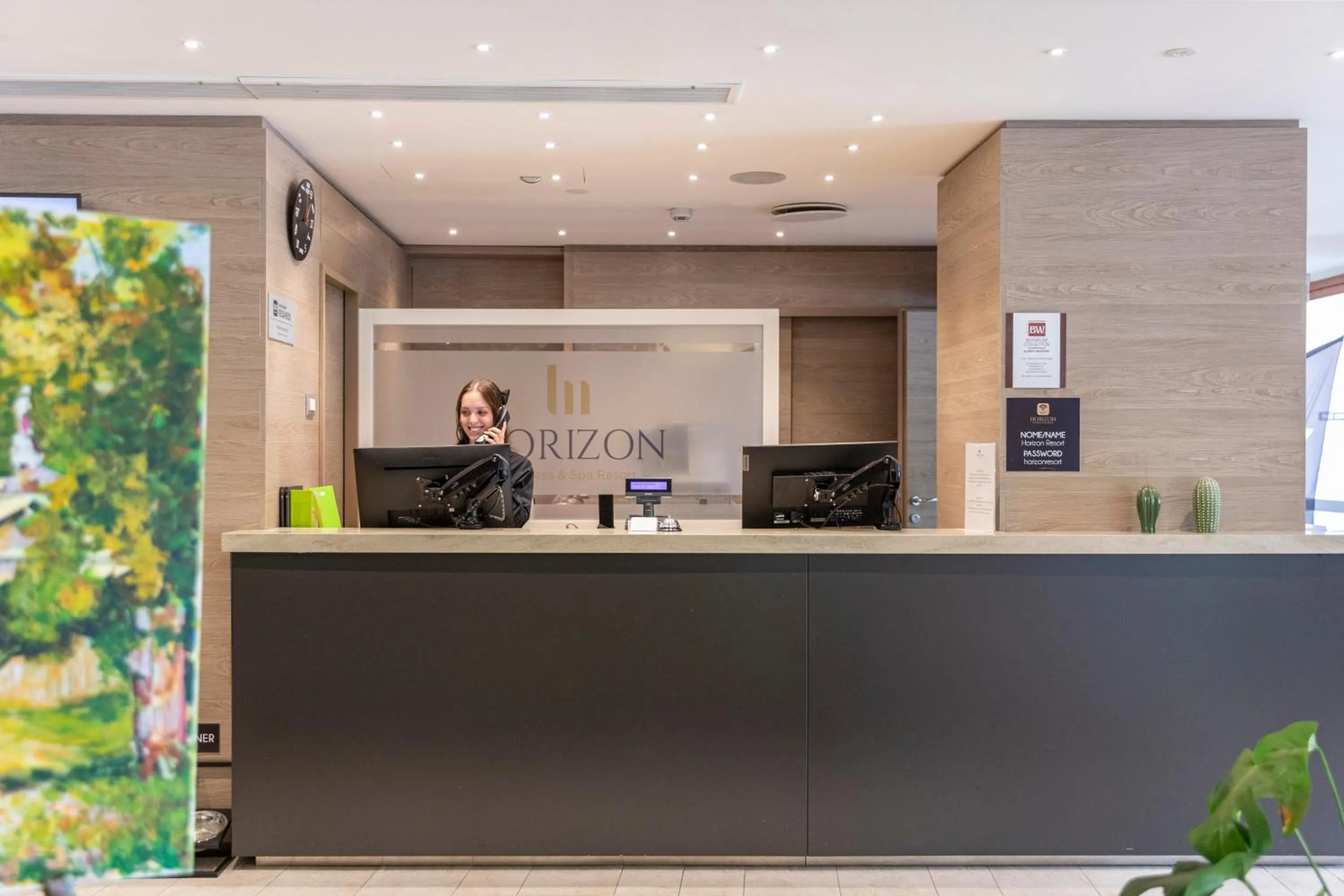 Lobby or reception in Hotel Horizon Wellness & Spa Resort - Best Western Signature Collection