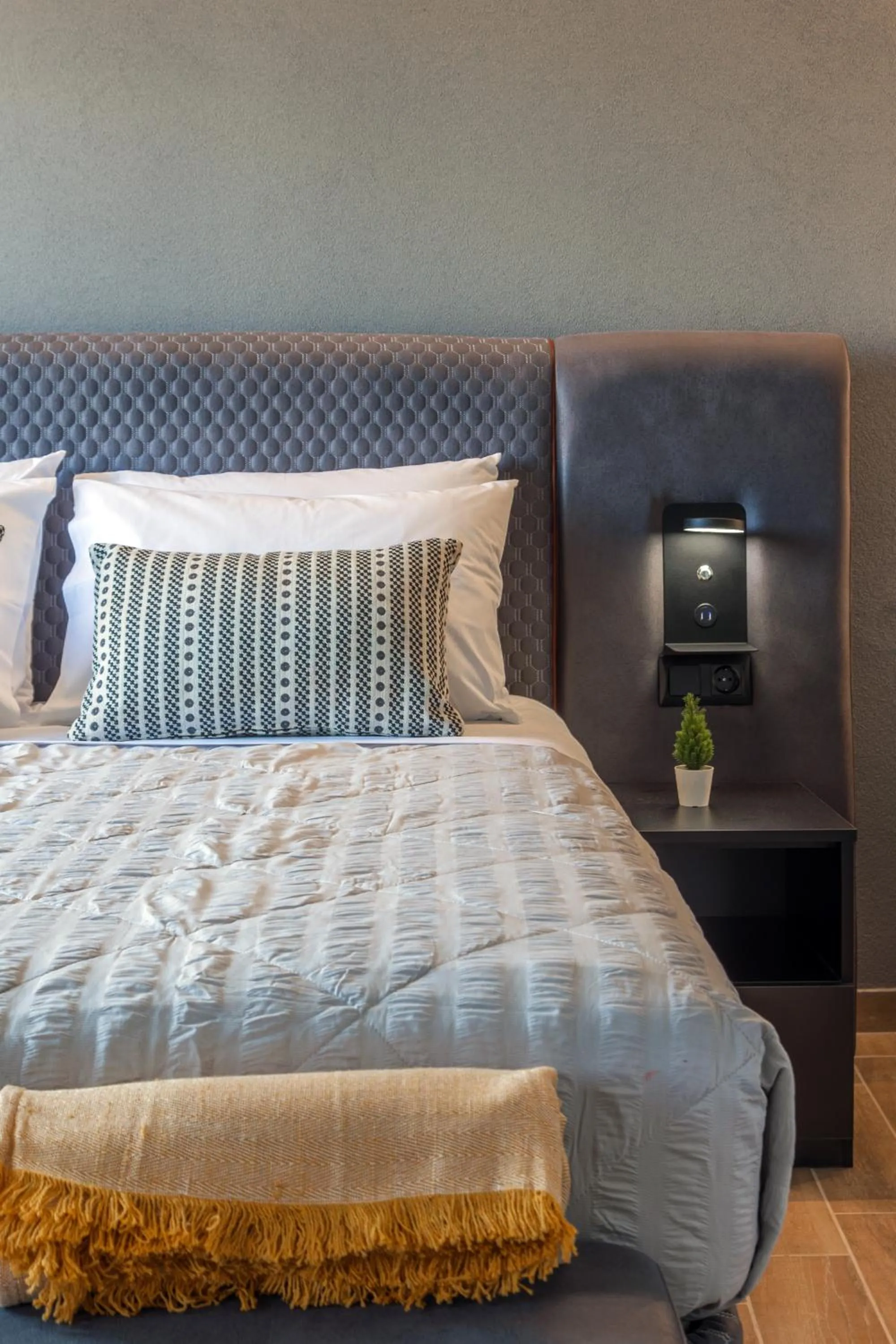 Bed in Raise Kornarou City Stay