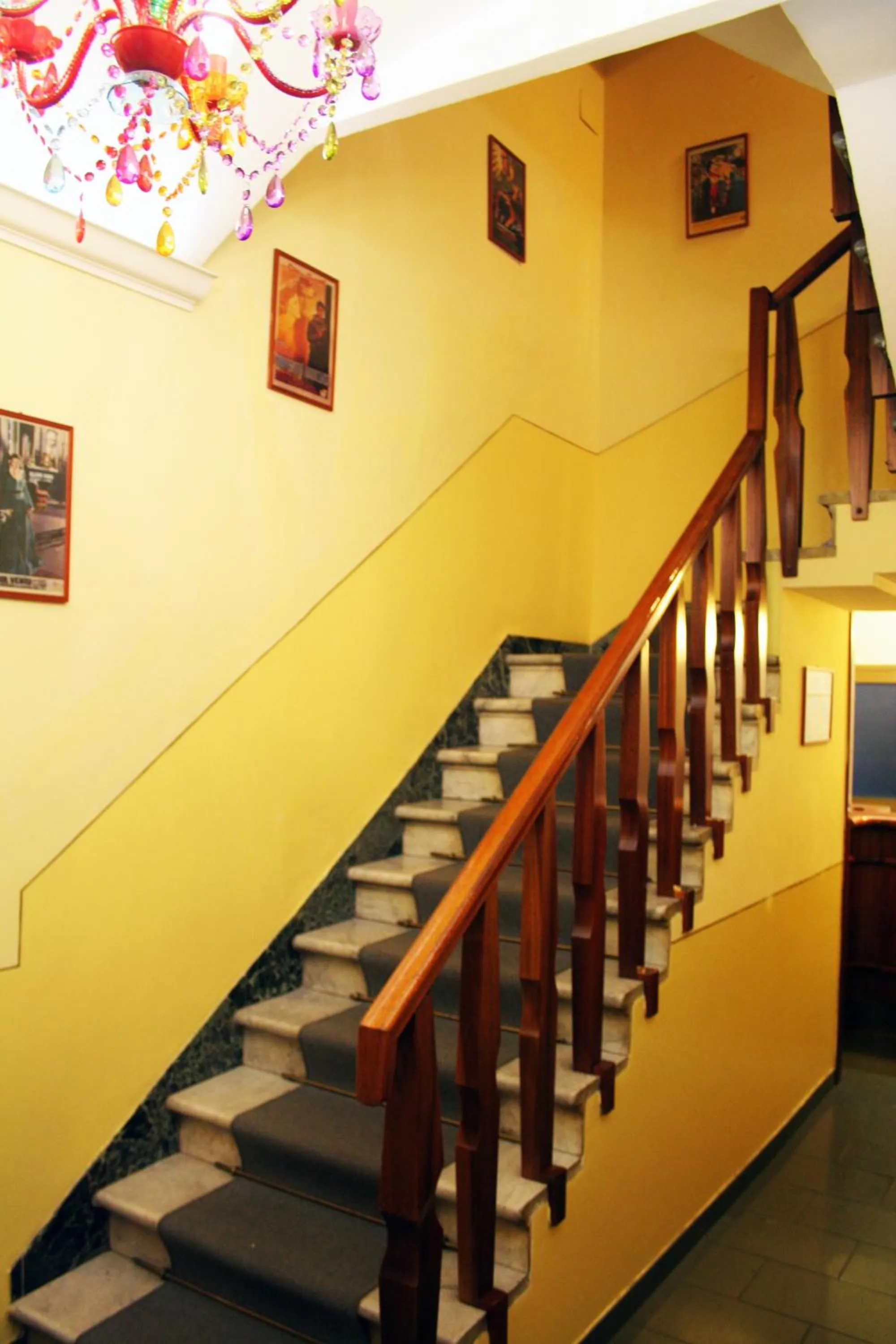 Decorative detail in Hotel Romagna