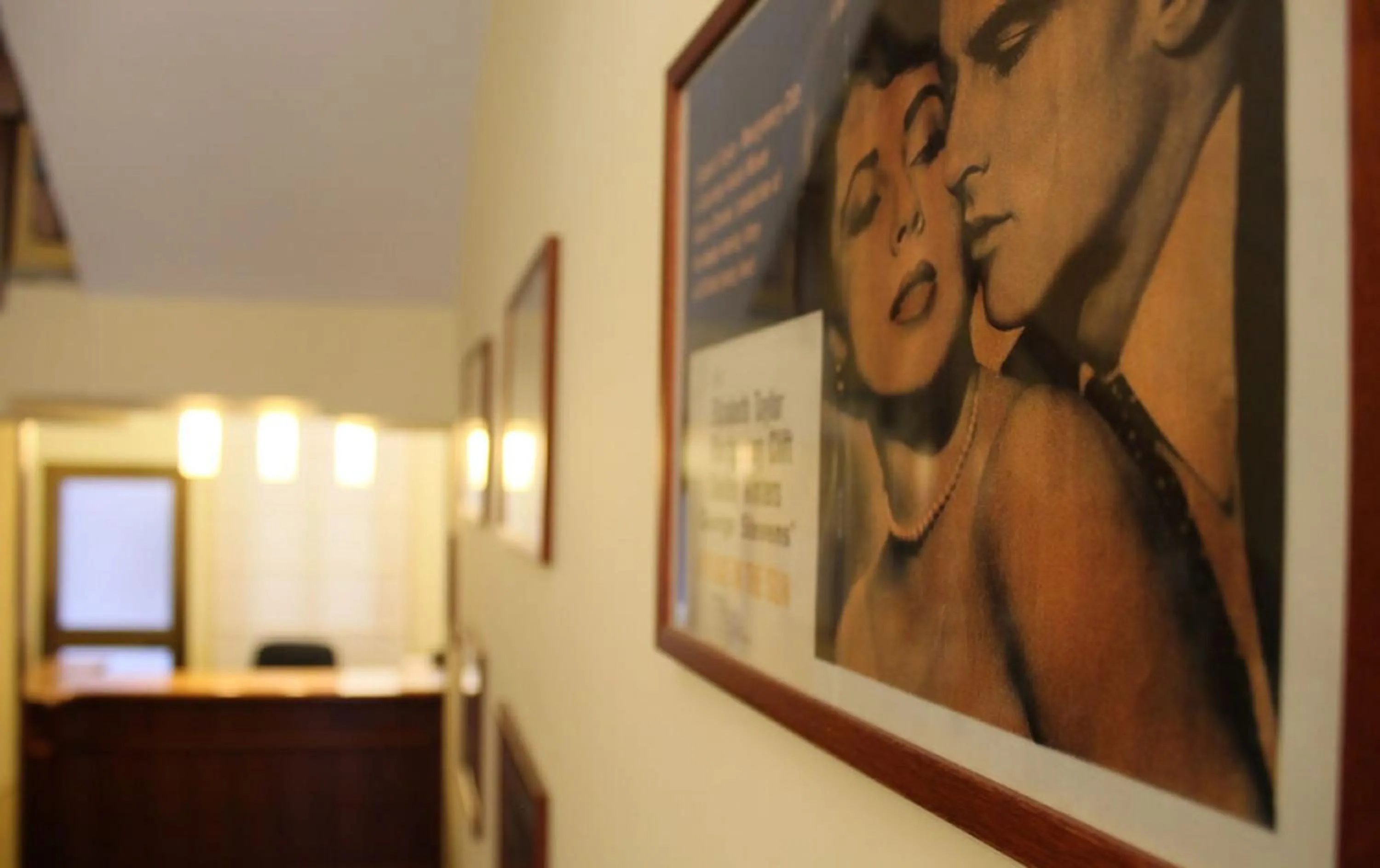 Lobby or reception in Hotel Romagna