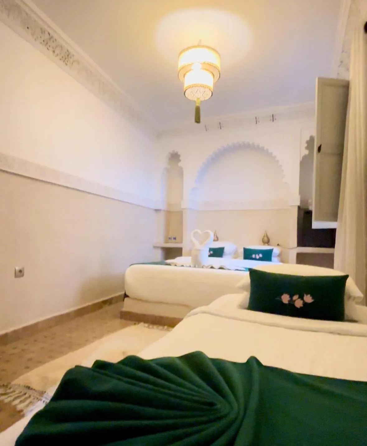 Bed in Riad Magnolia&SPA