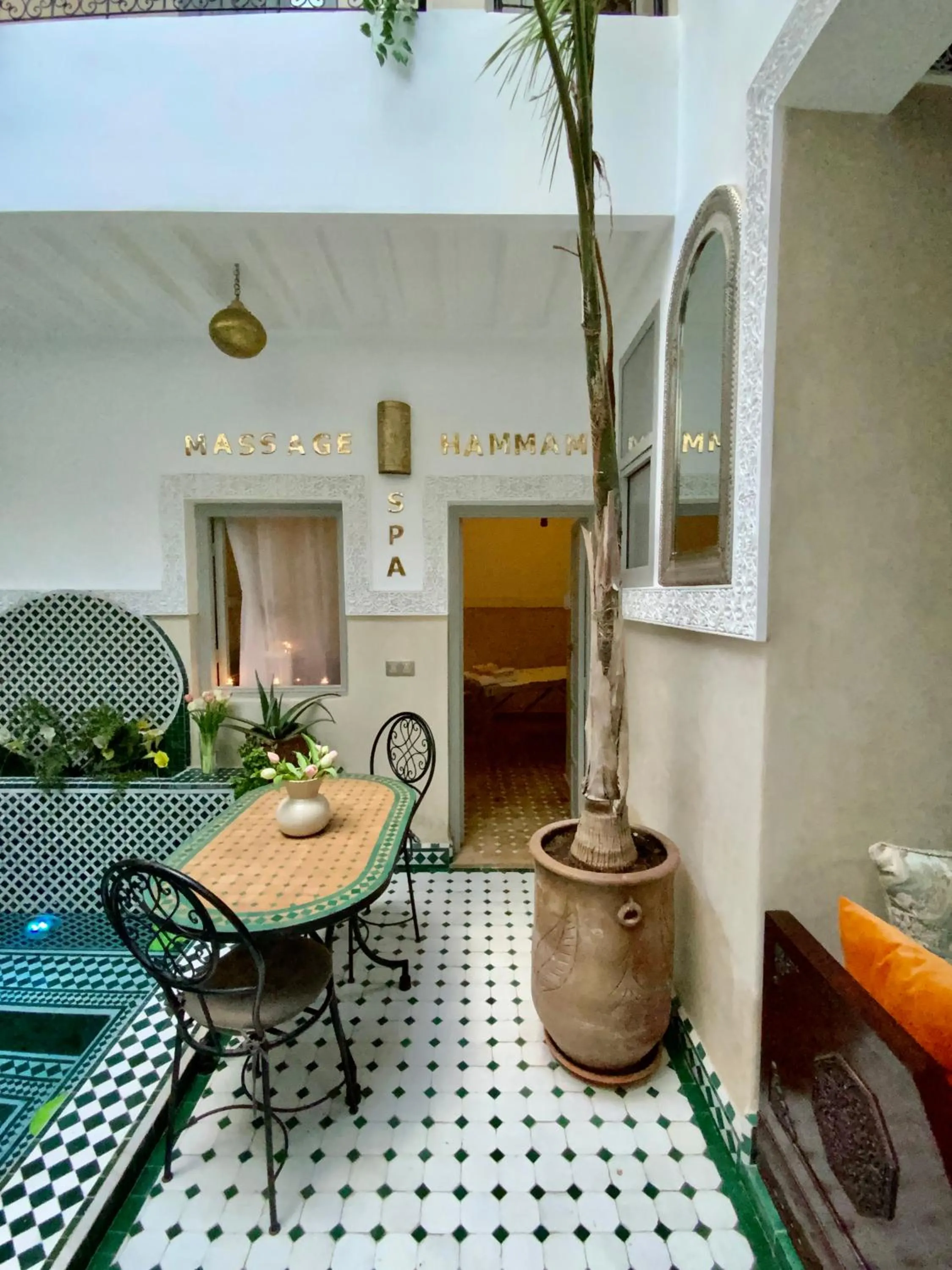 Spa and wellness centre/facilities in Riad Magnolia&SPA
