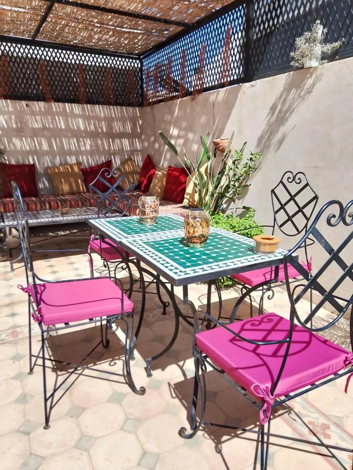 Patio in Riad Magnolia&SPA