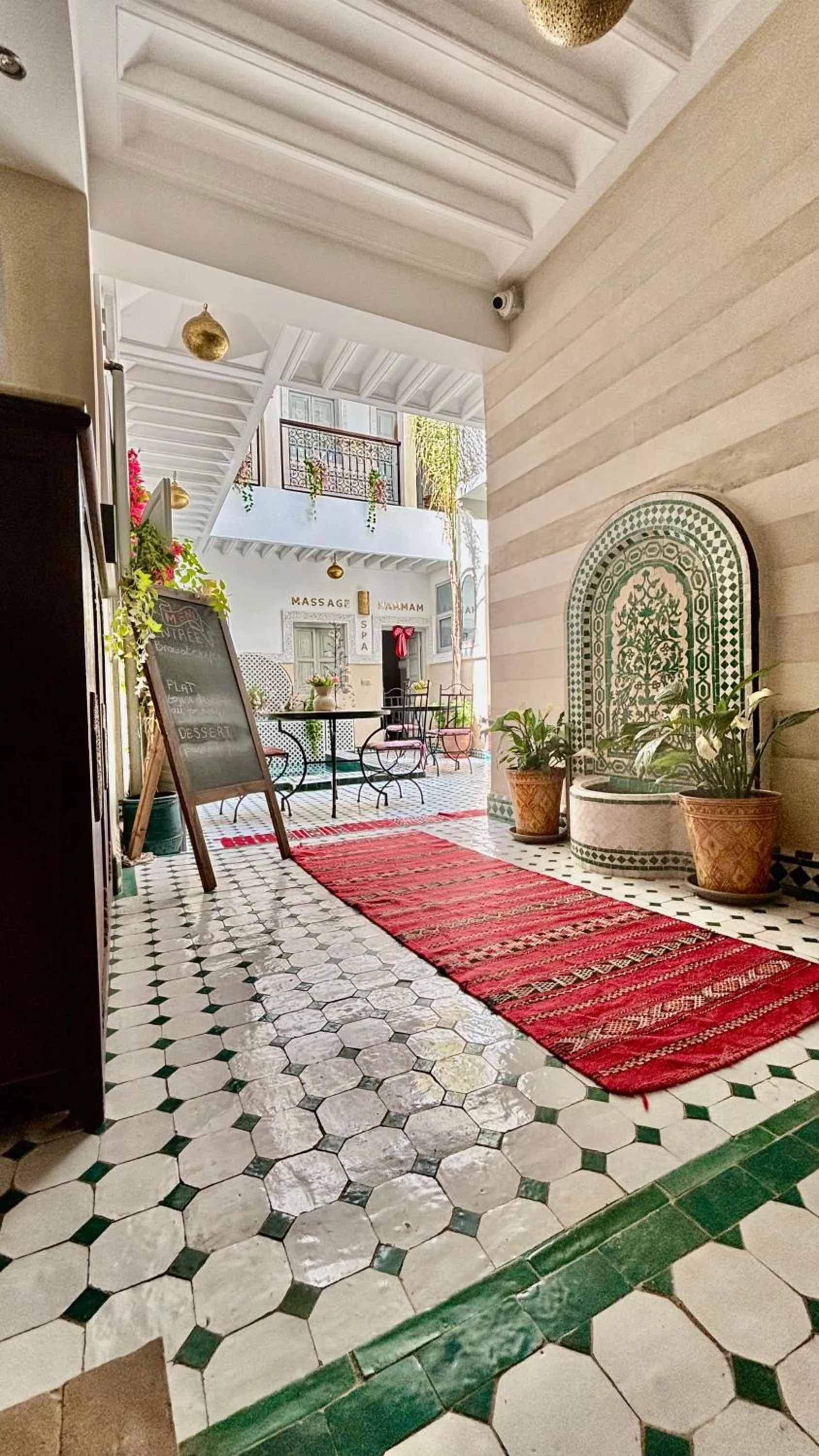 Living room in Riad Magnolia&SPA