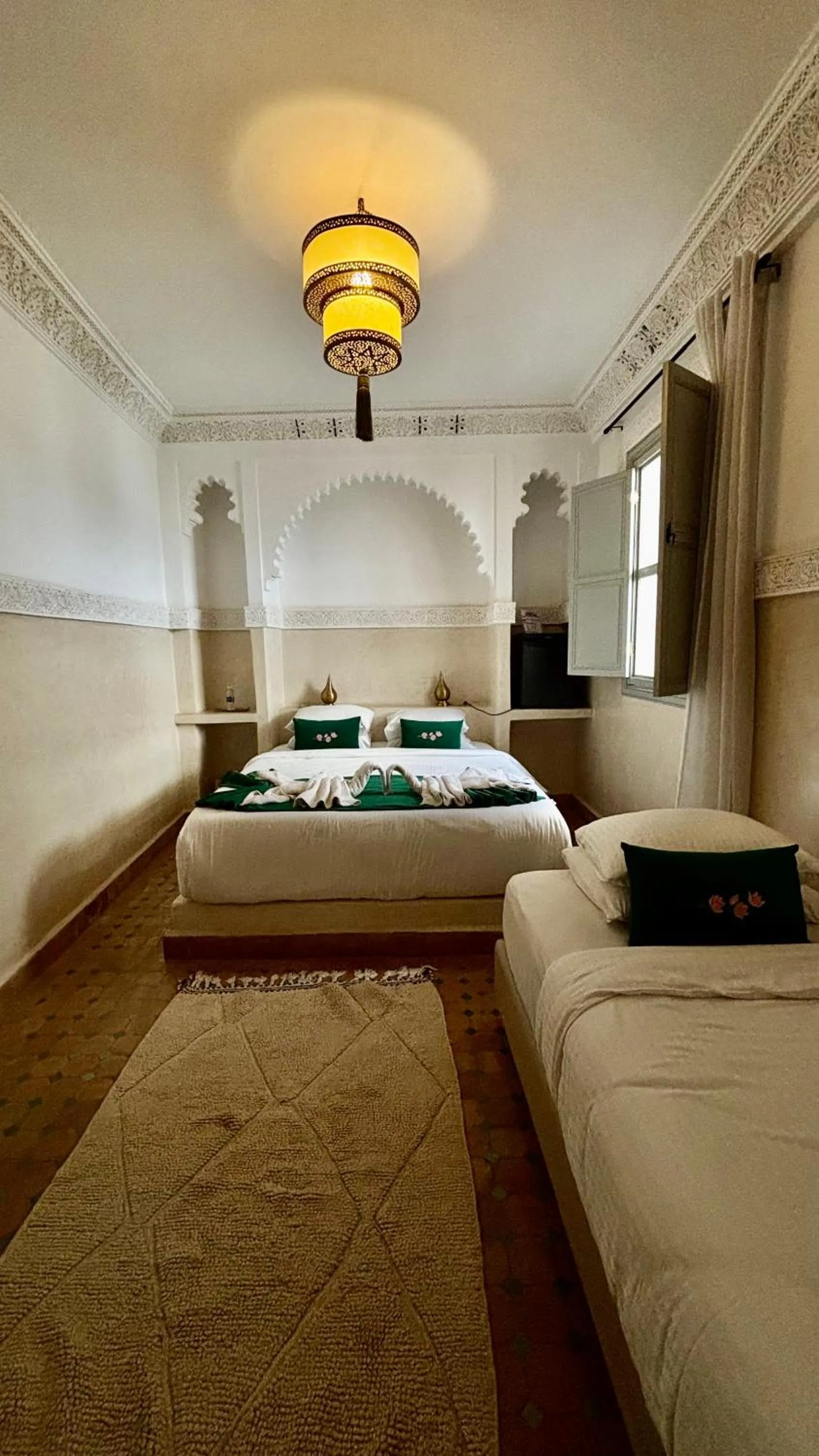 Bed in Riad Magnolia&SPA