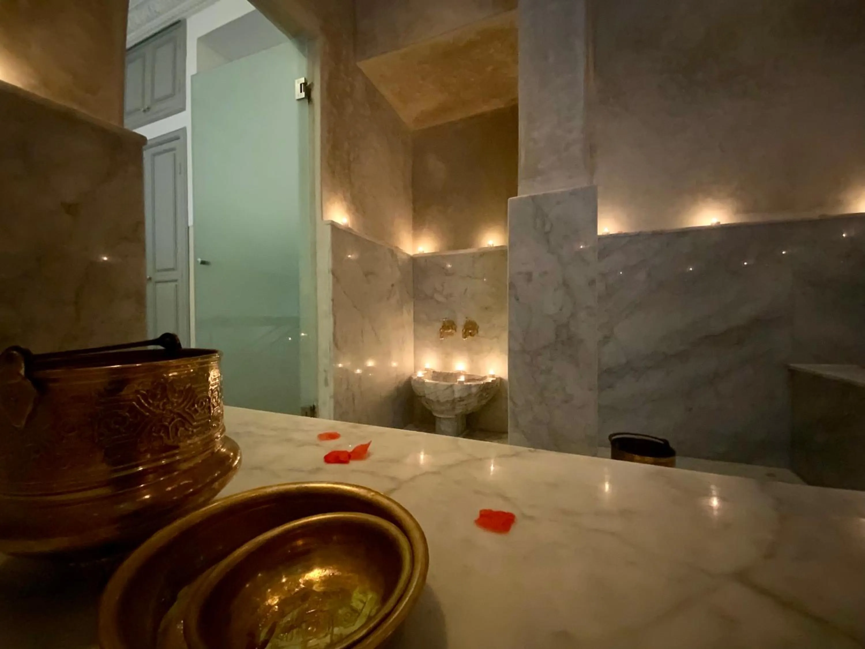 Sauna in Riad Magnolia&SPA