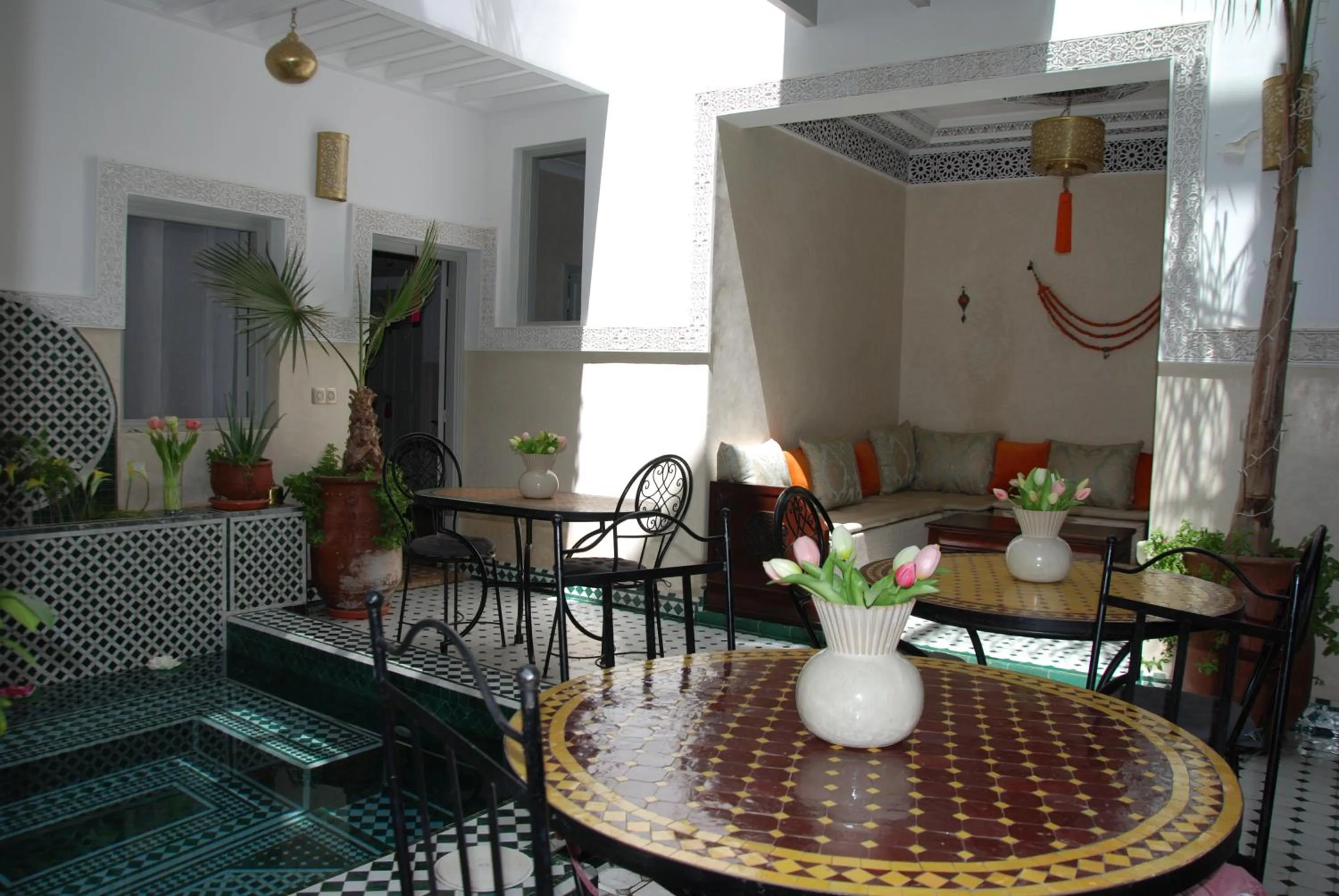 Balcony/Terrace in Riad Magnolia&SPA