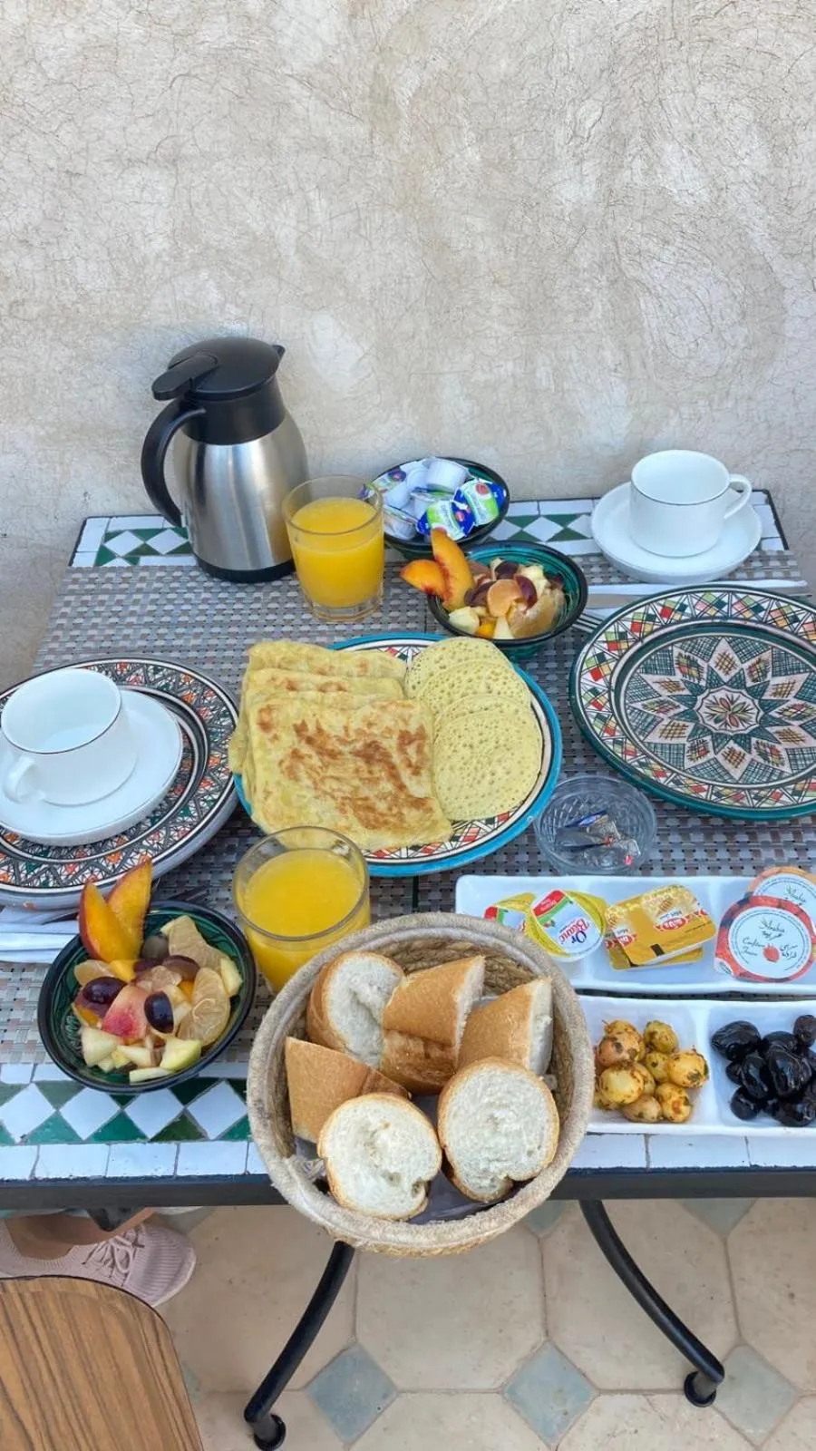 Breakfast in Riad Magnolia&SPA