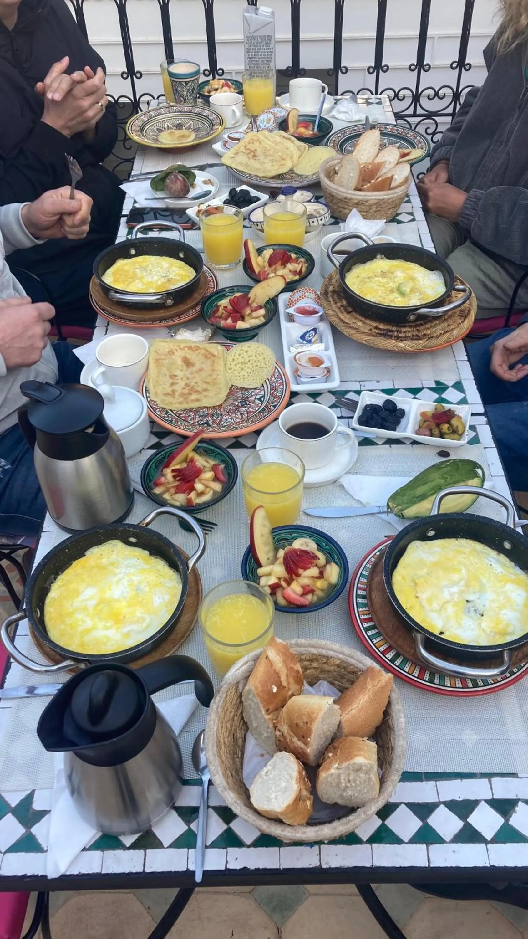Breakfast in Riad Magnolia&SPA