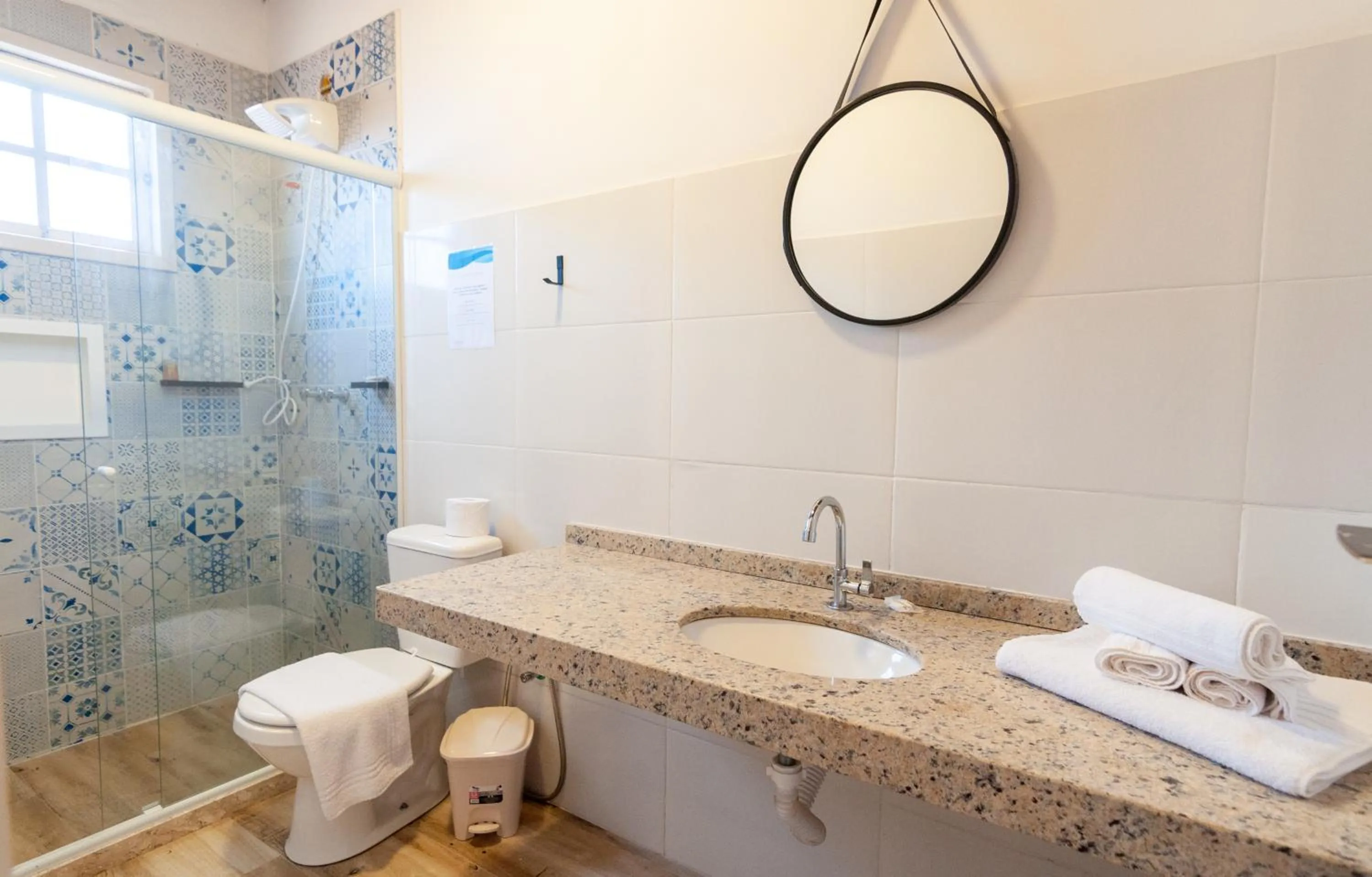 Bathroom in Pousada Mar de Geribá