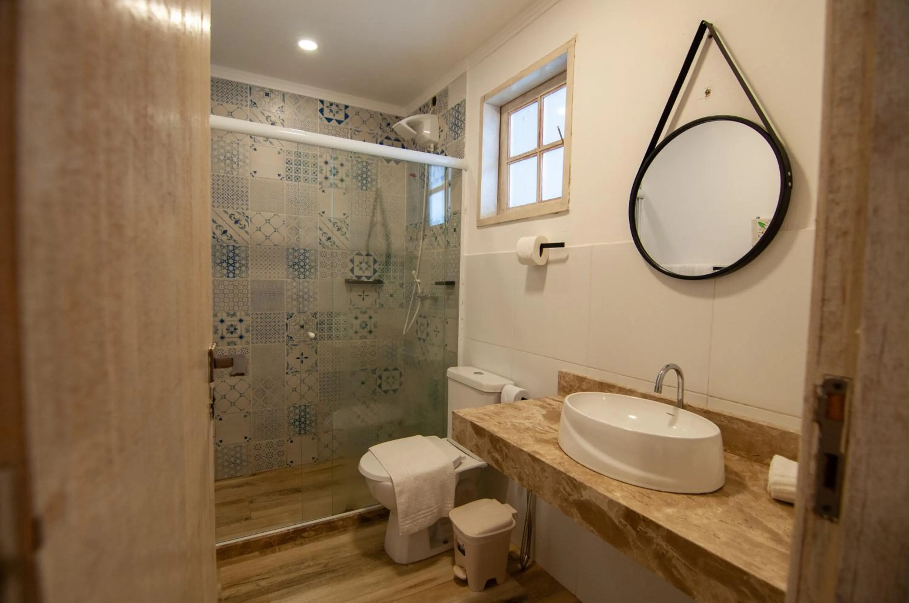Bathroom in Pousada Mar de Geribá