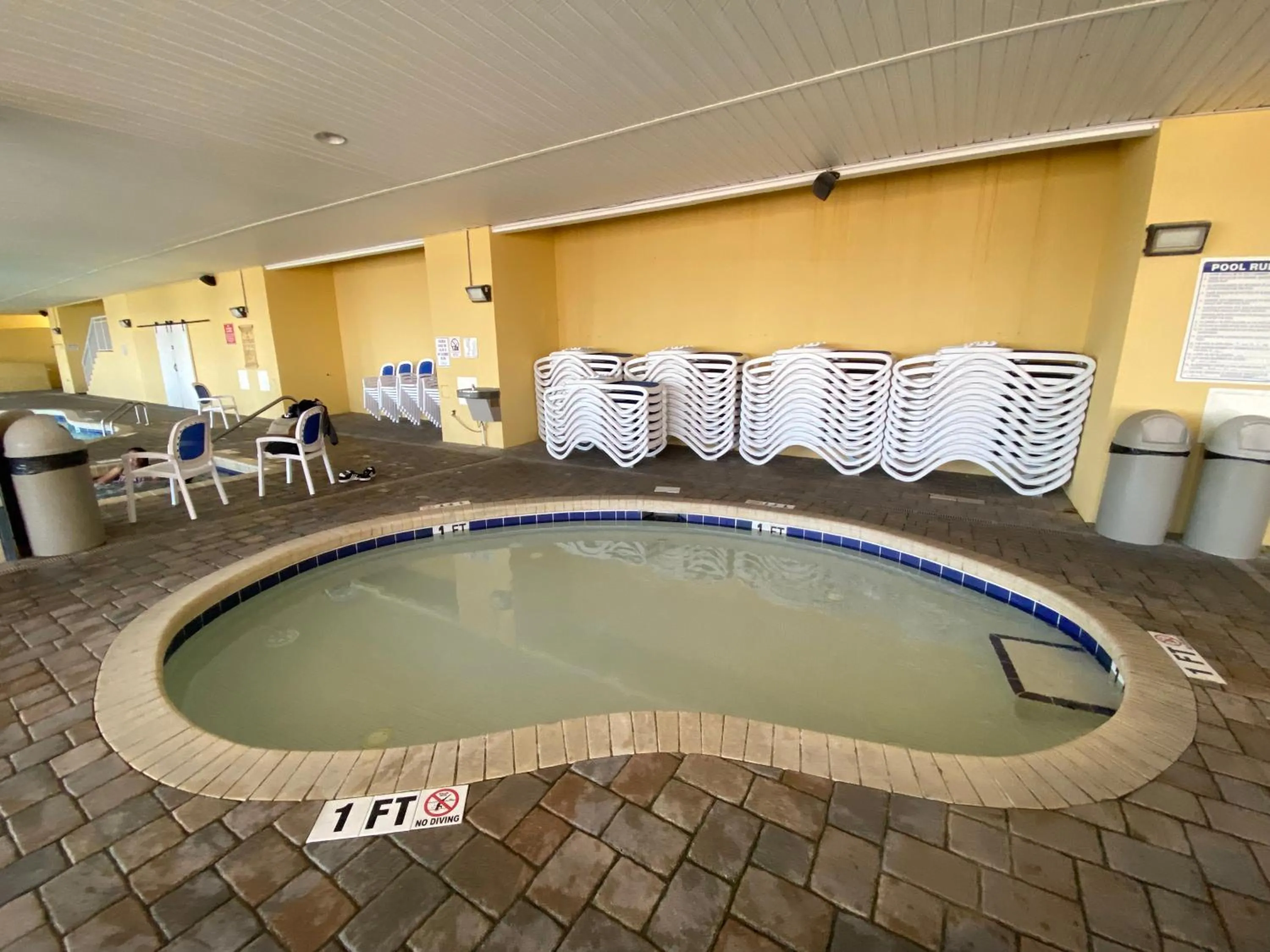 Hot Tub in Camelot By The Sea Ocean Front Condo