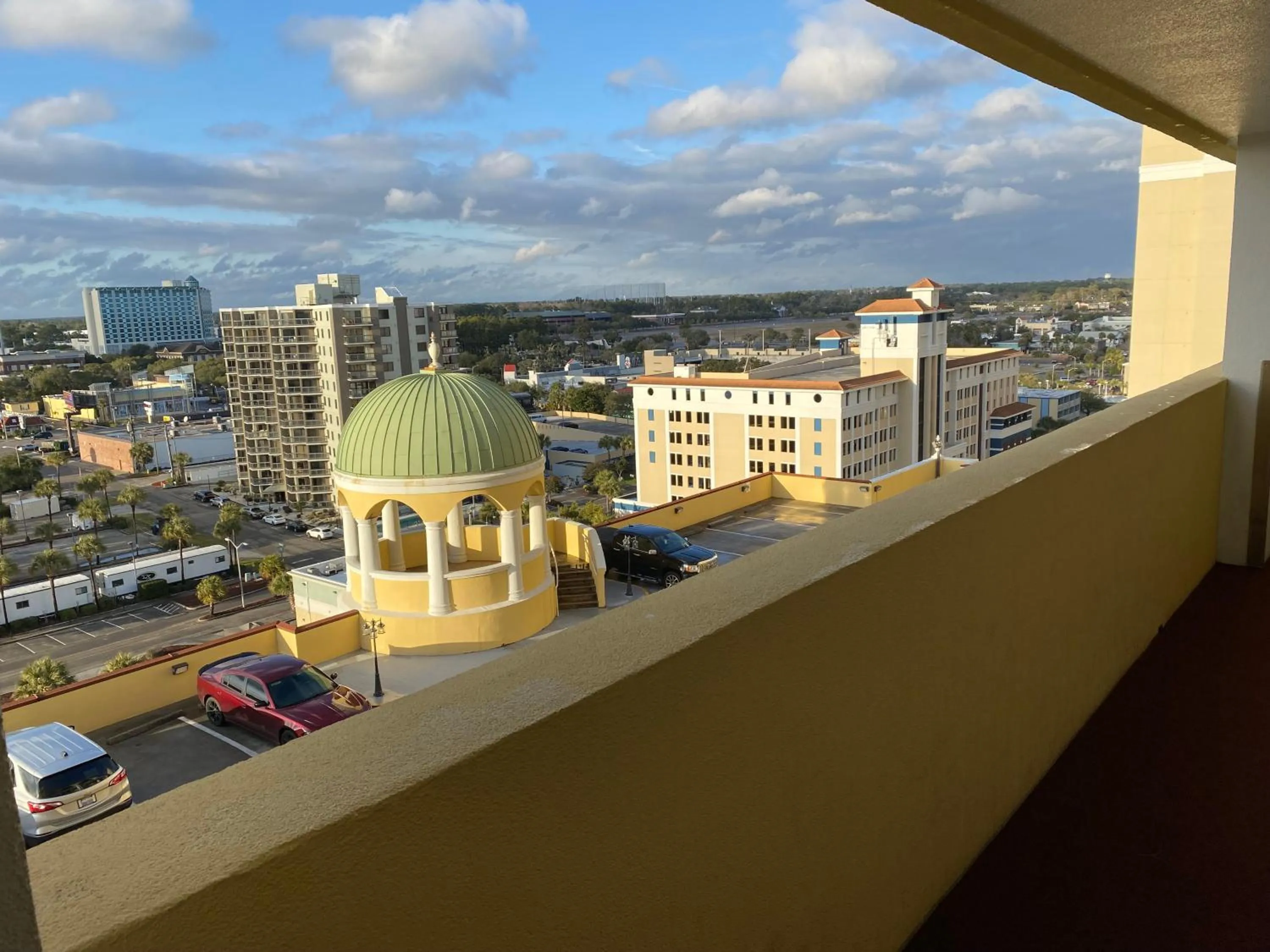 Balcony/Terrace in Camelot By The Sea Ocean Front Condo