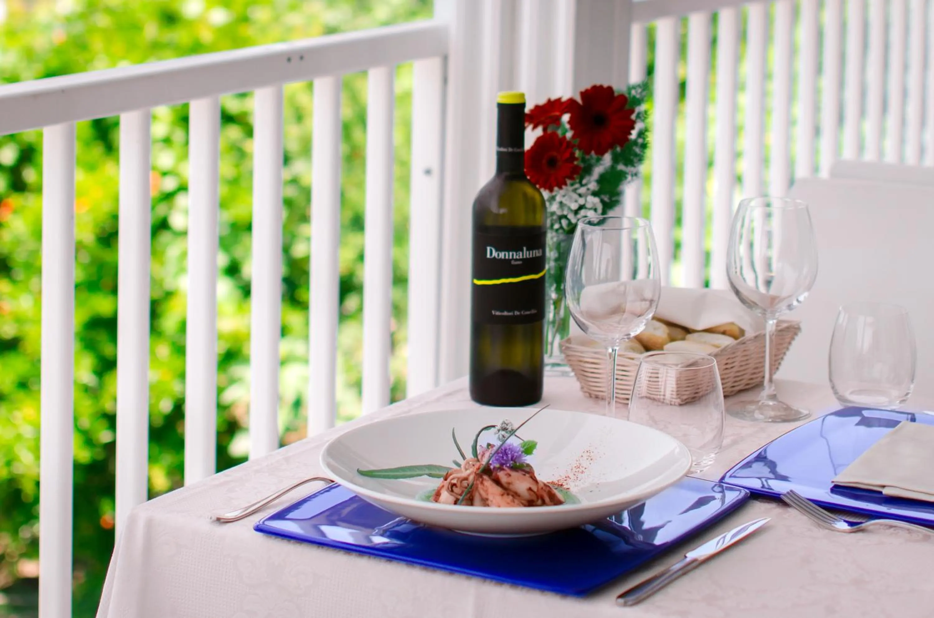 Food close-up in Hotel Il Pino