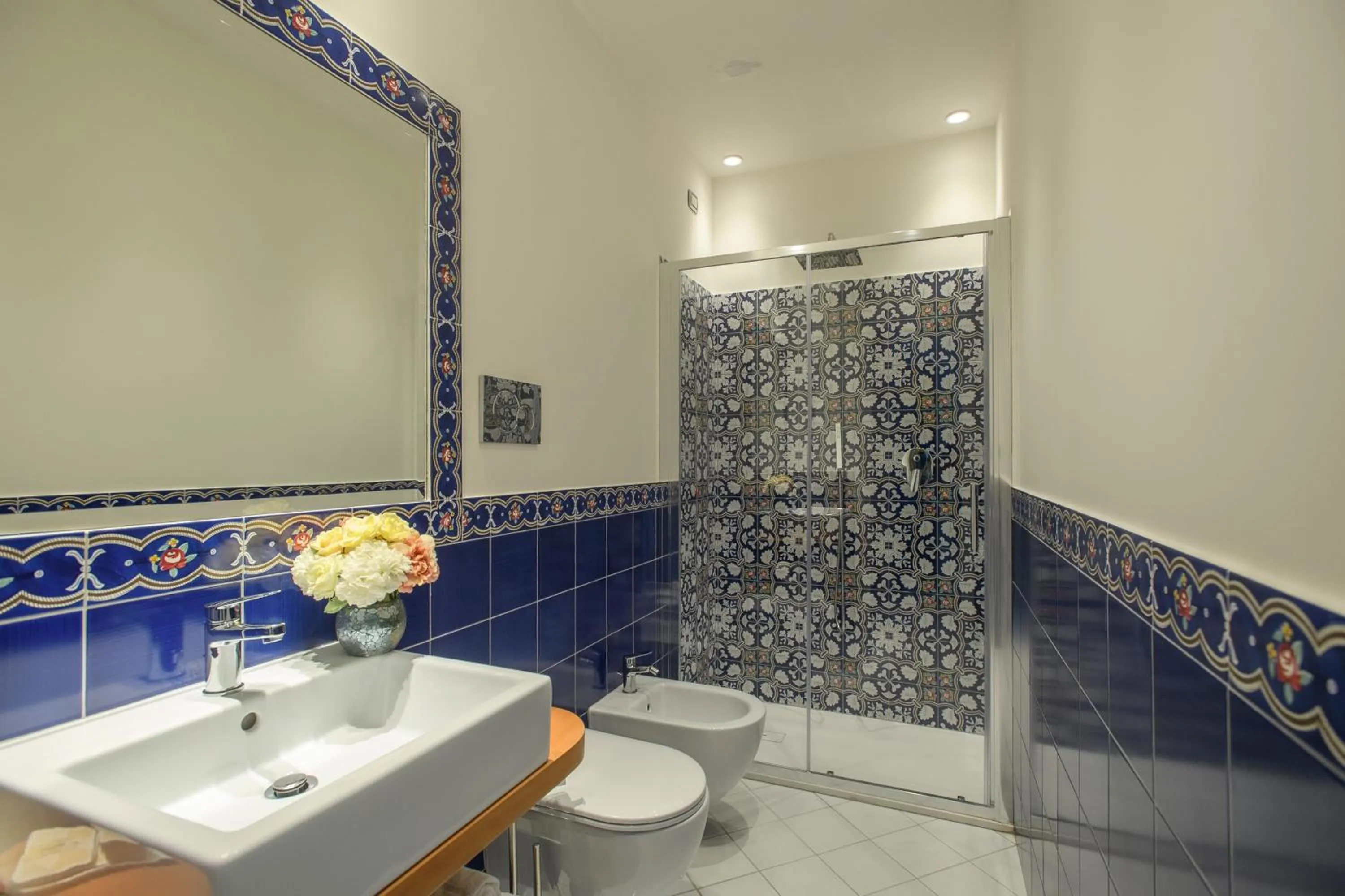 Bathroom in Hotel Il Pino