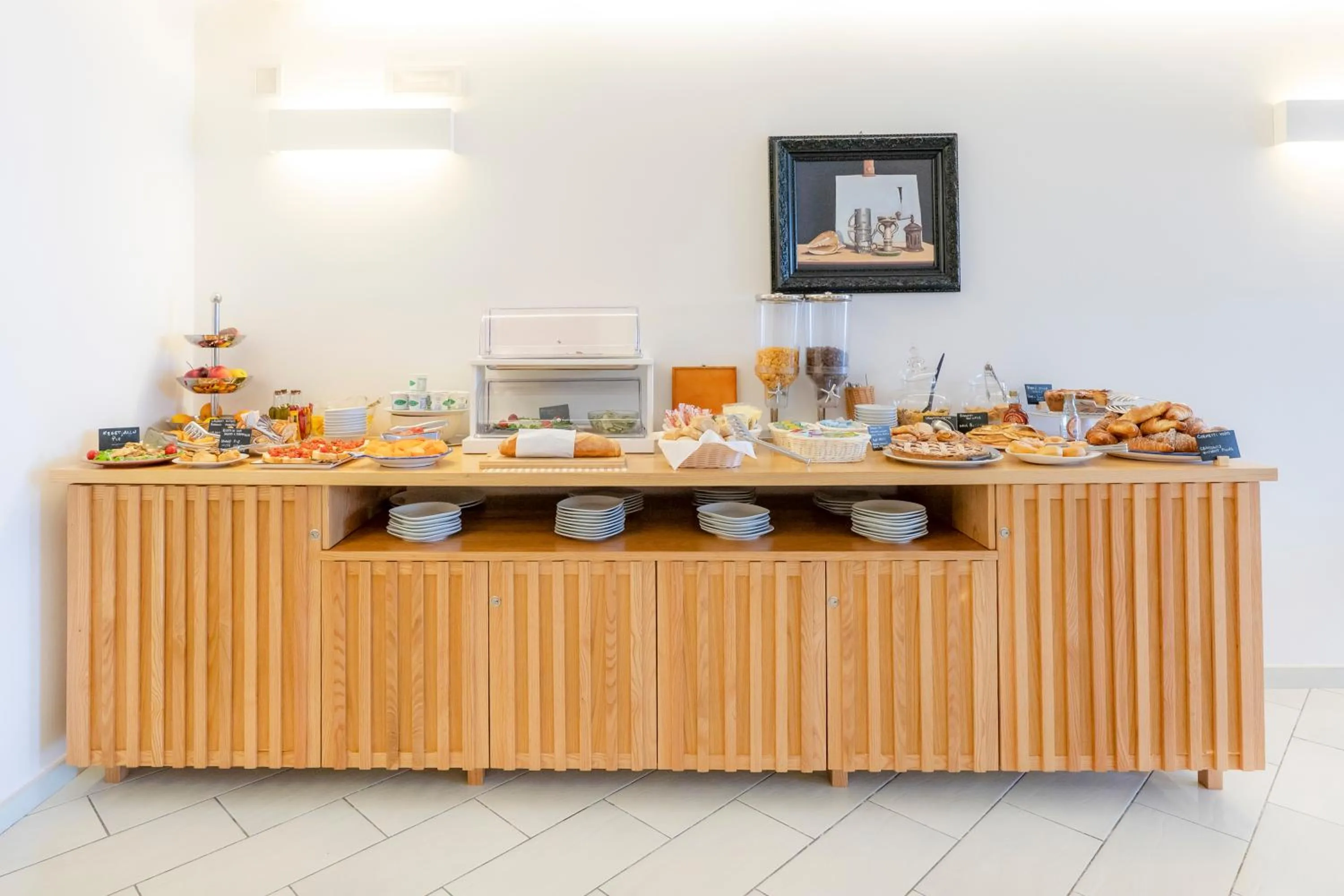 Food and drinks in Hotel Il Pino