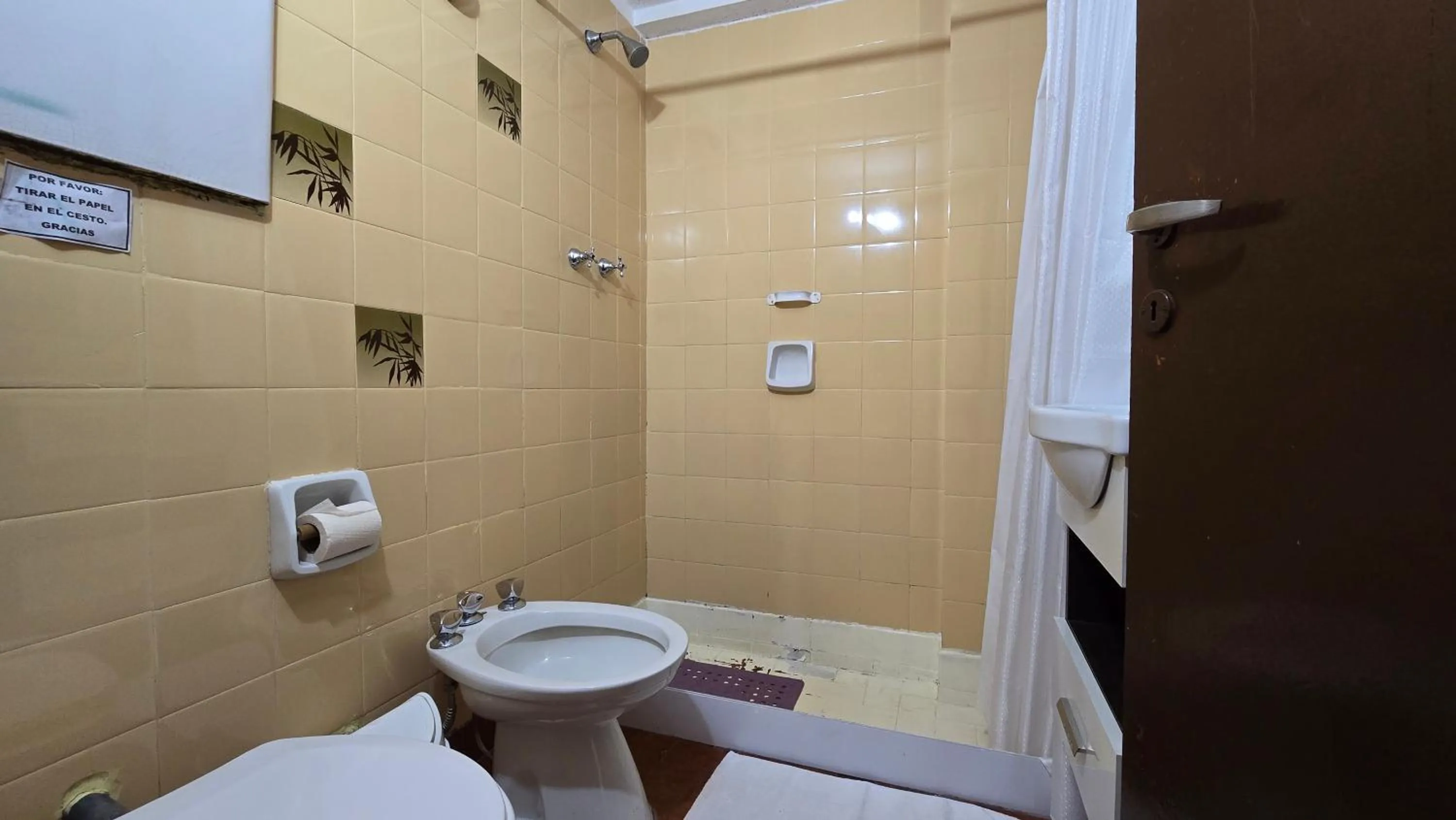 Shower in Hotel Panorama