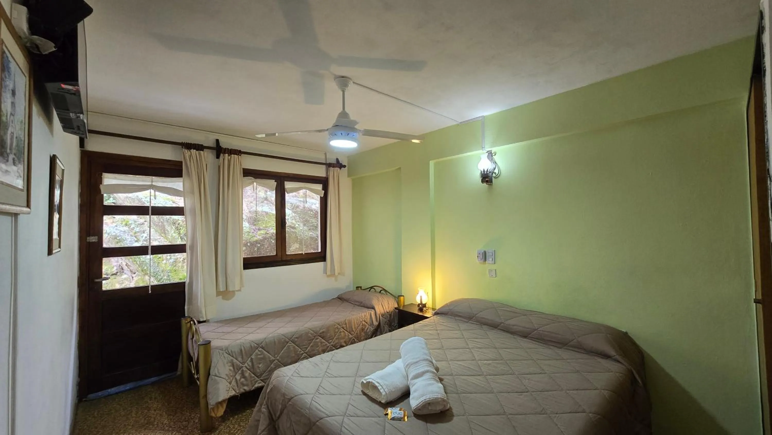 Bed in Hotel Panorama