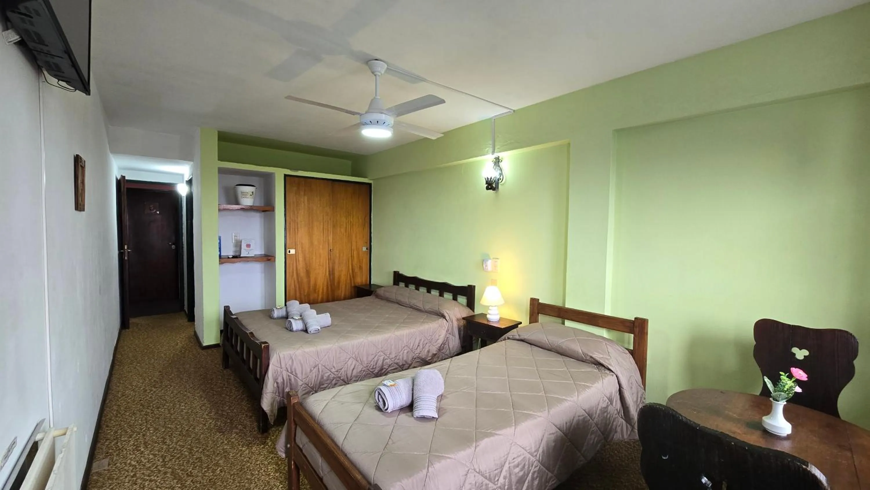 Bed in Hotel Panorama