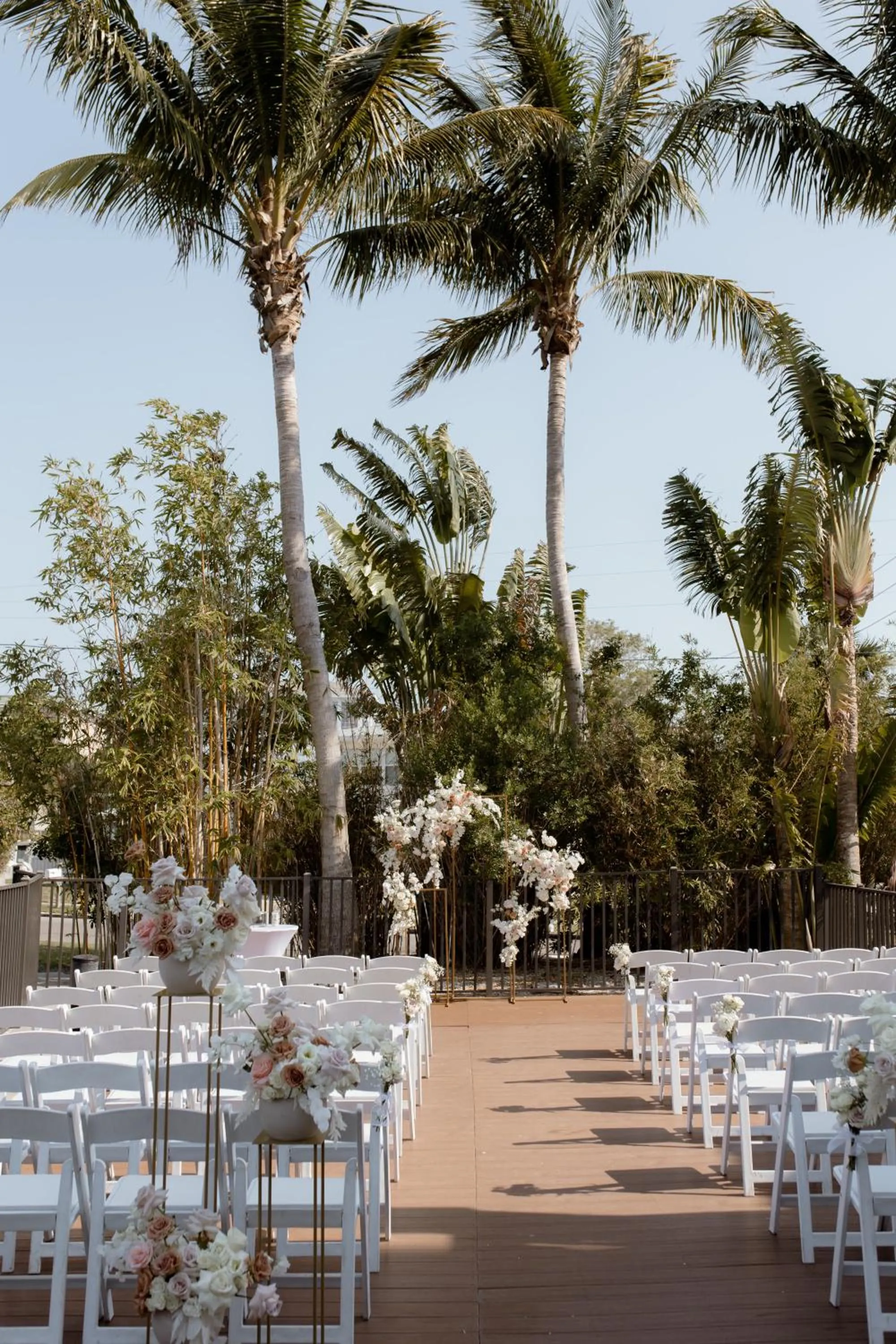 Garden view in The Hotel Zamora